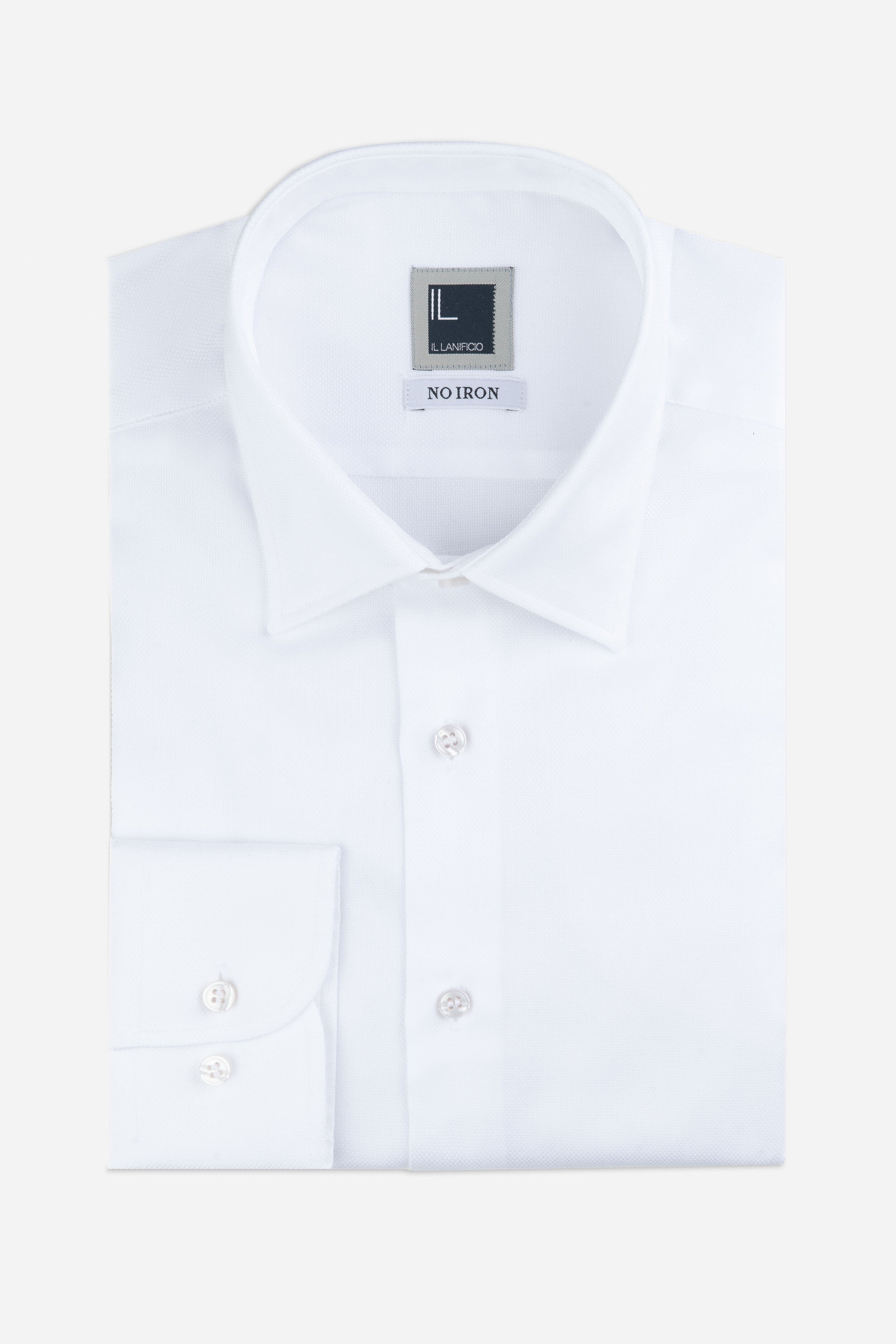 White shirt no ironing - WHITE