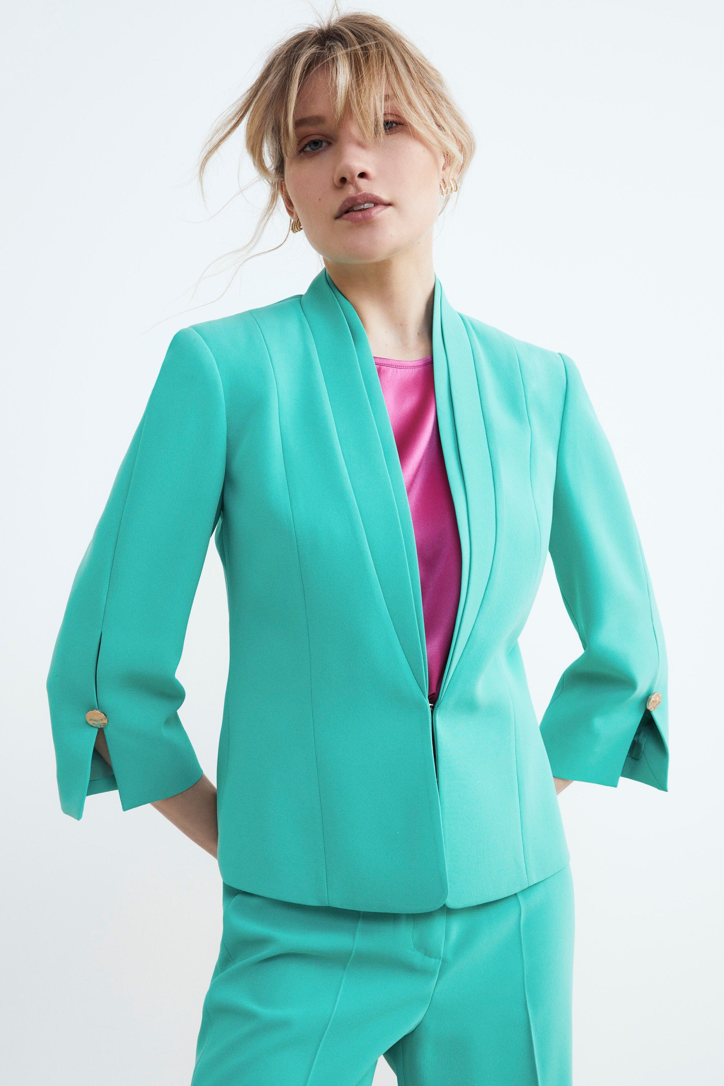 Formal jacket - EMERALD GREEN