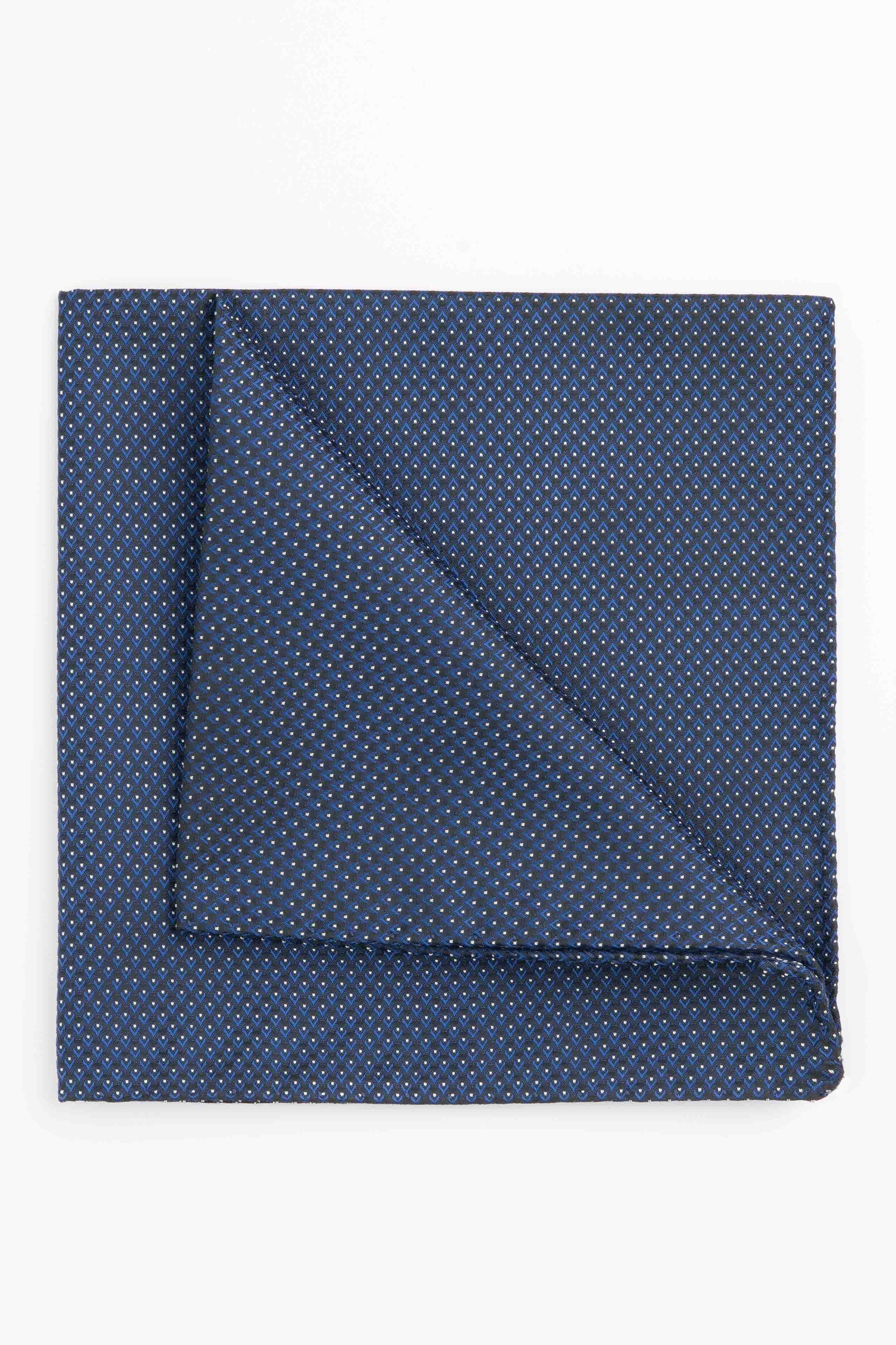 Polka Dot Clutch Bag - Blaues Pois