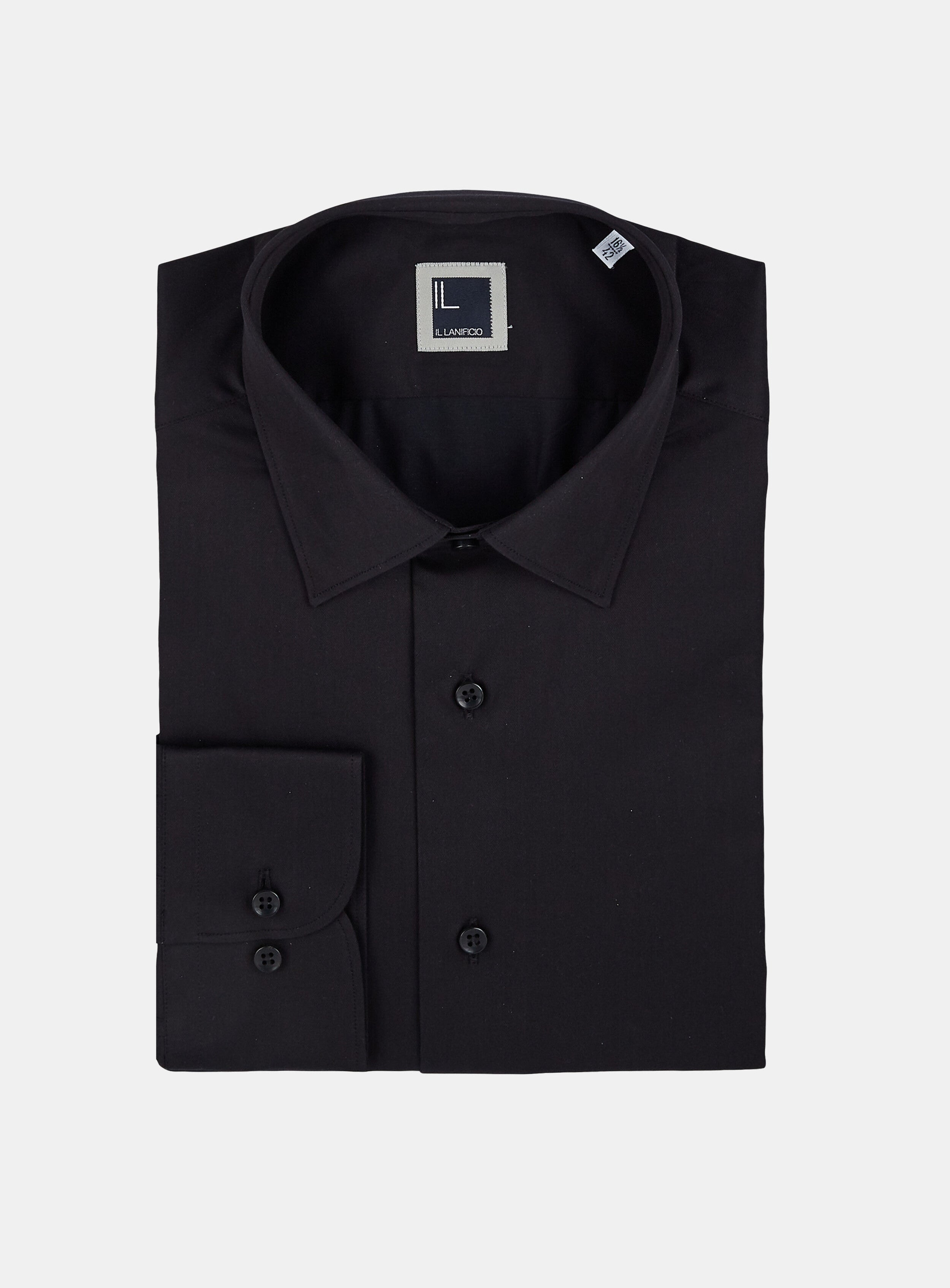 Slim casual shirt - BLACK