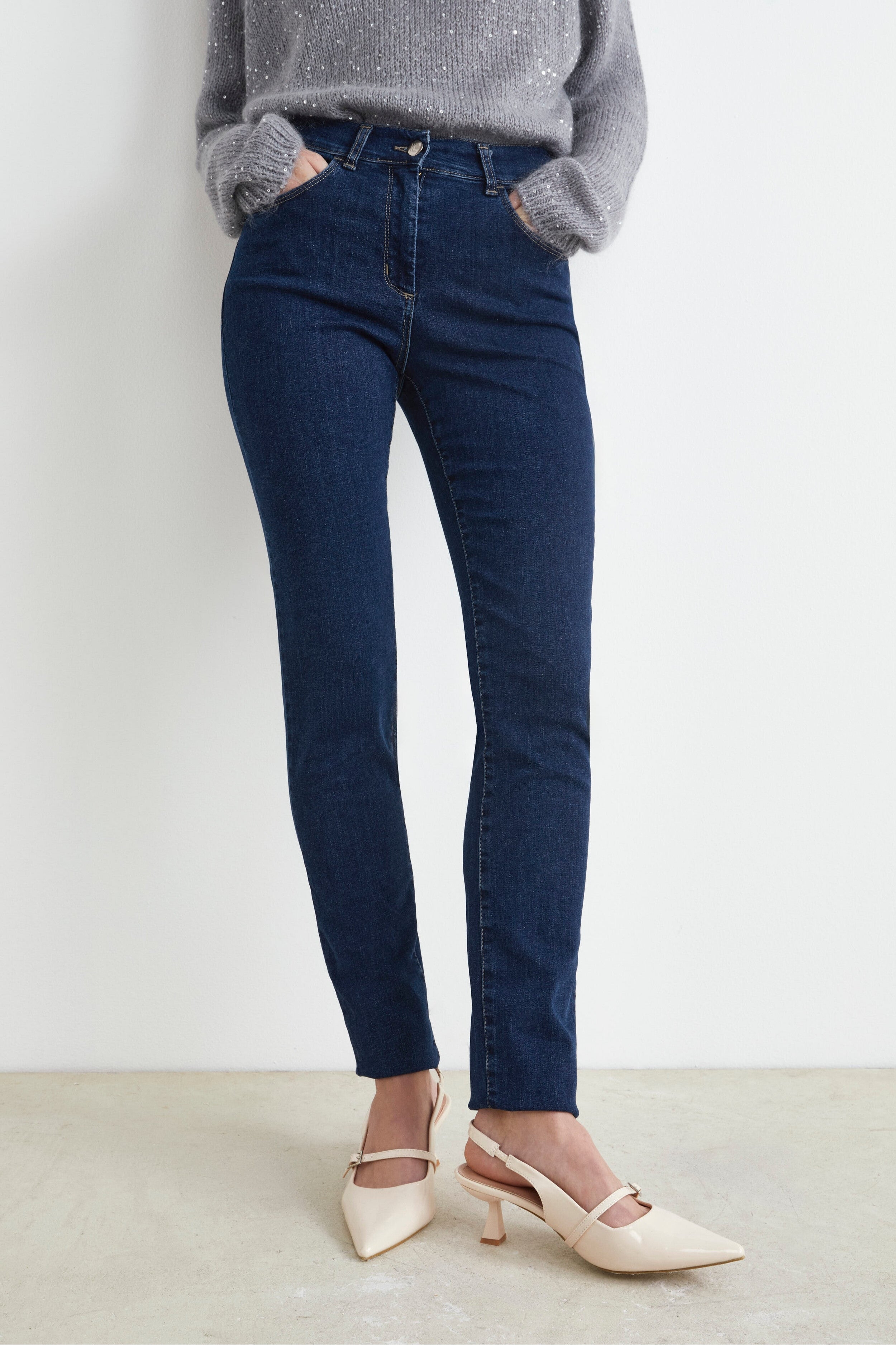 Jean Droit Cinq Poches - DENIM