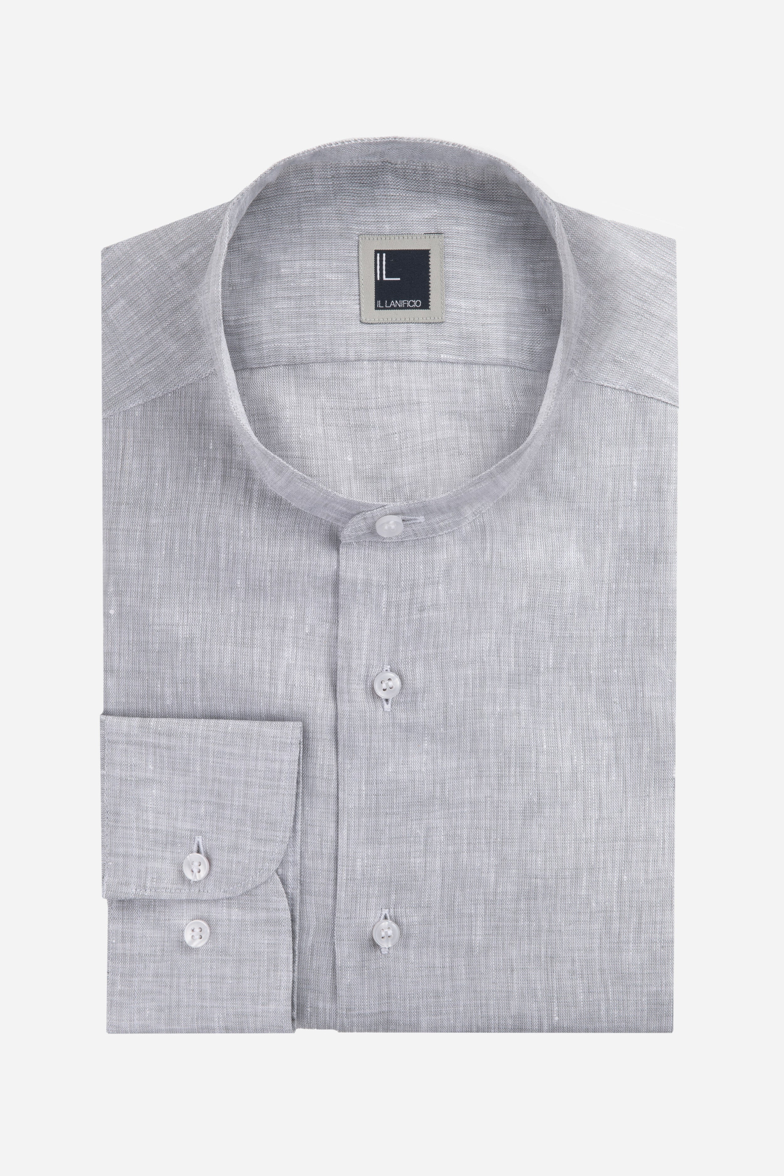 Korean linen shirt - GREY