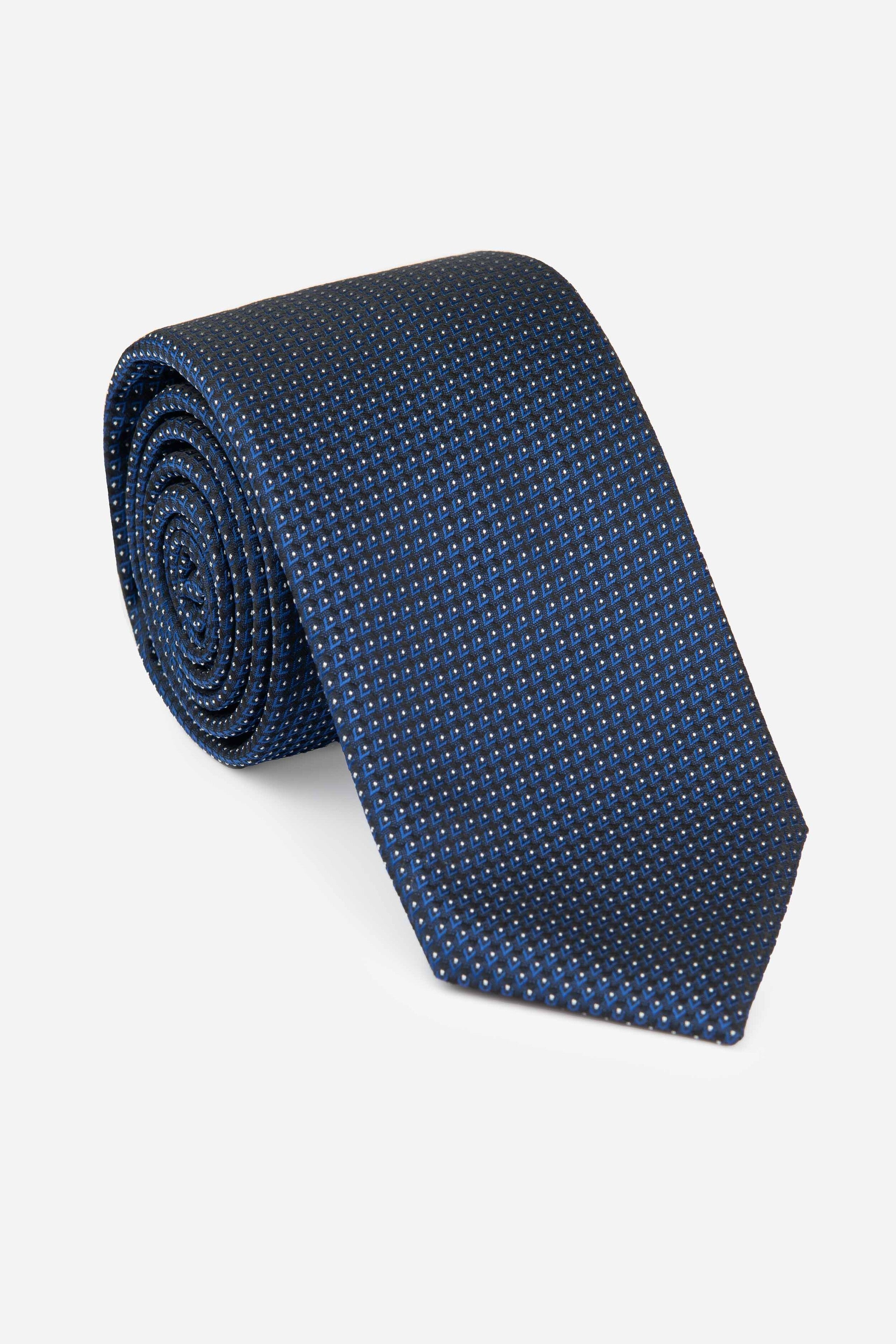 Dot tie - Blue pois