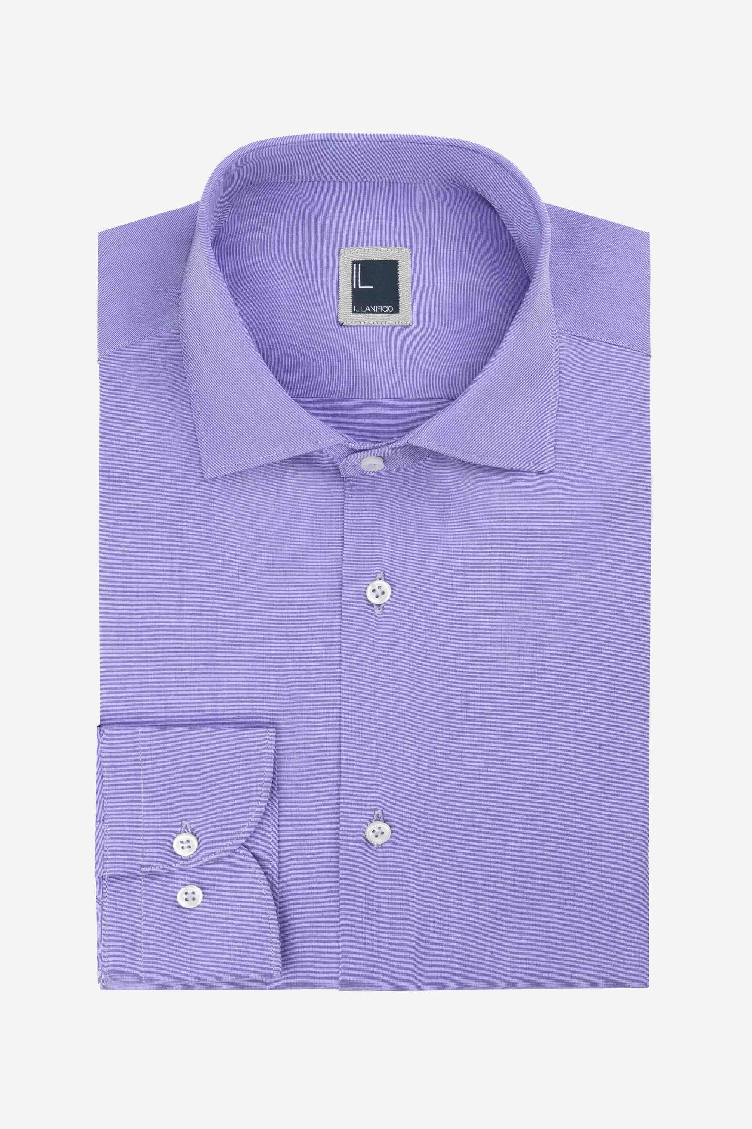 Purple cotton shirt - Purple