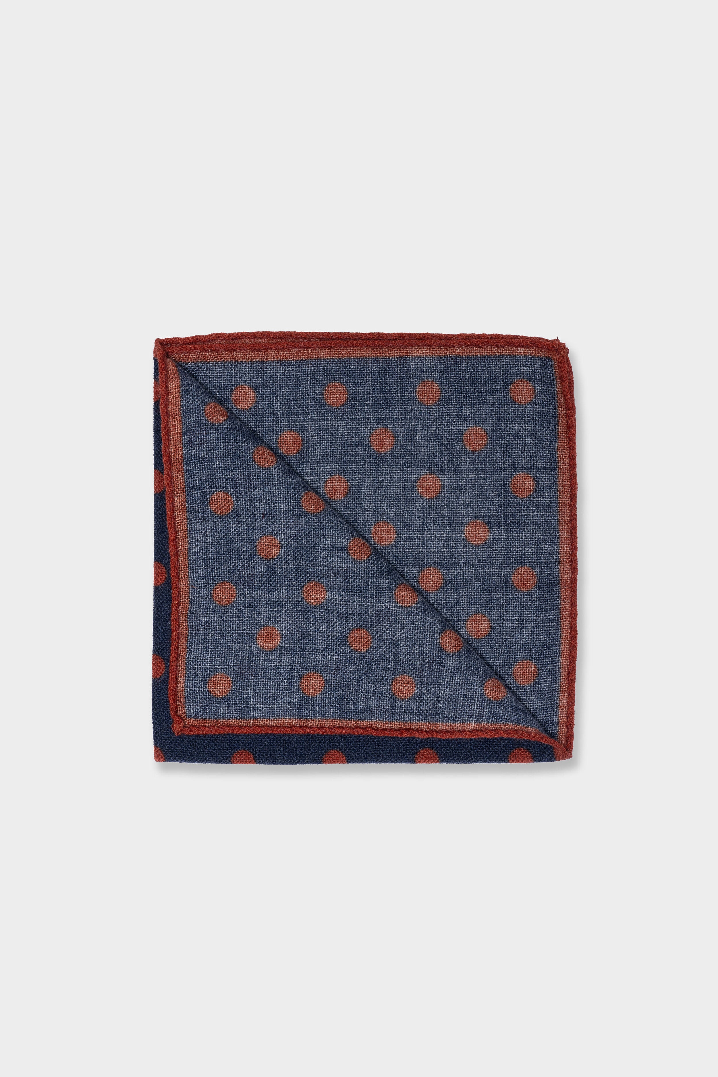 Pochette à pois - Pois gris