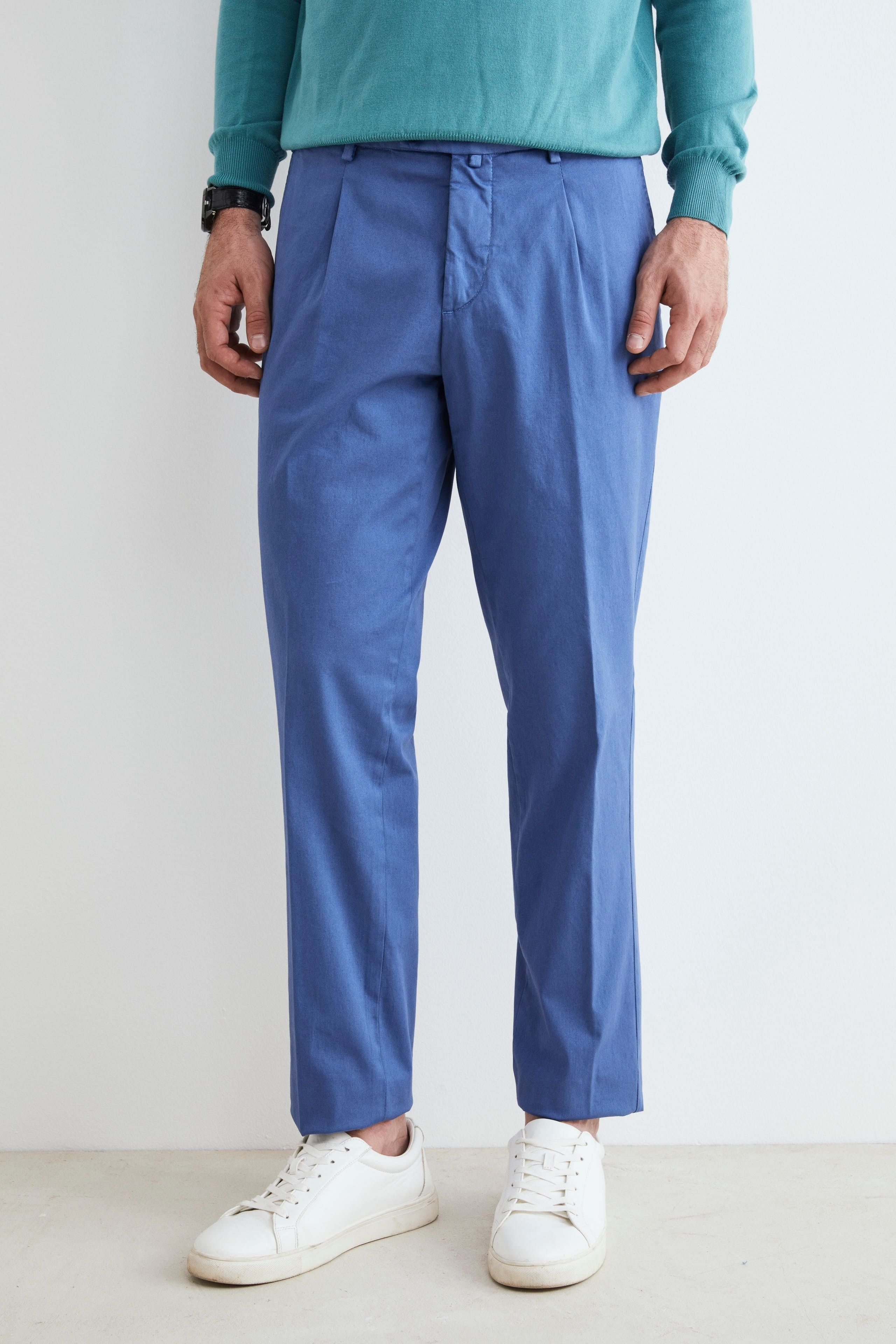 Pantalons classiques pour hommes - Bleu royal