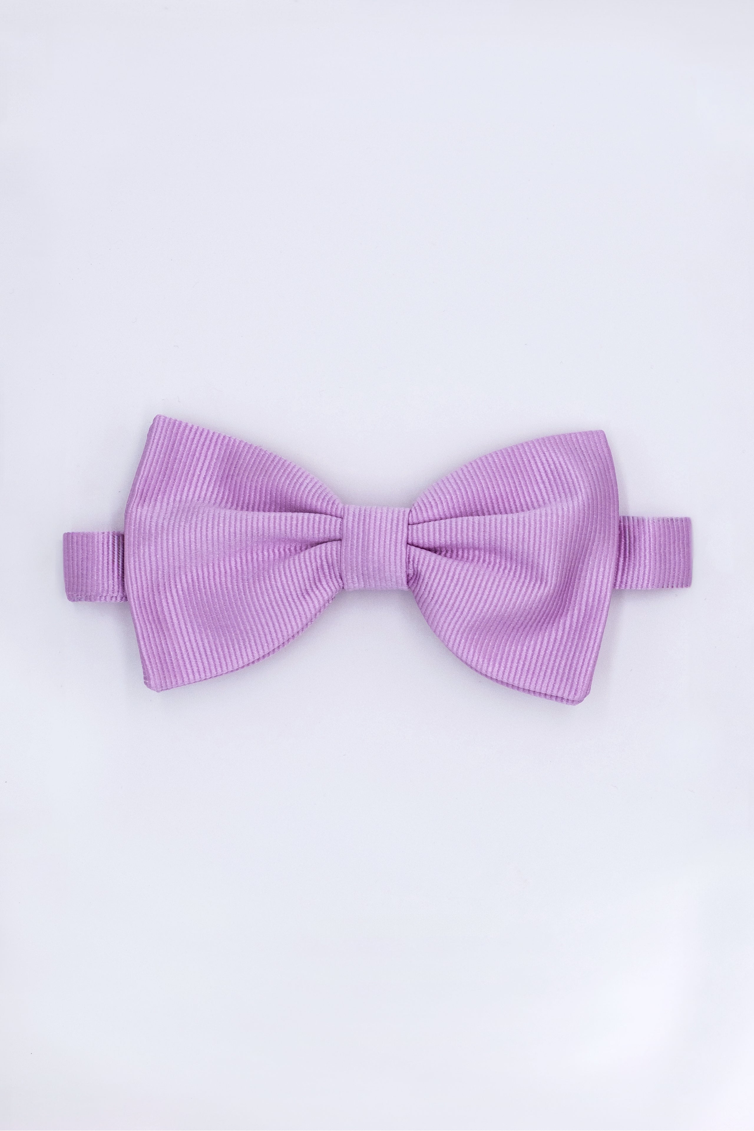 Elegant Silk Bow Tie - Wisteria purple