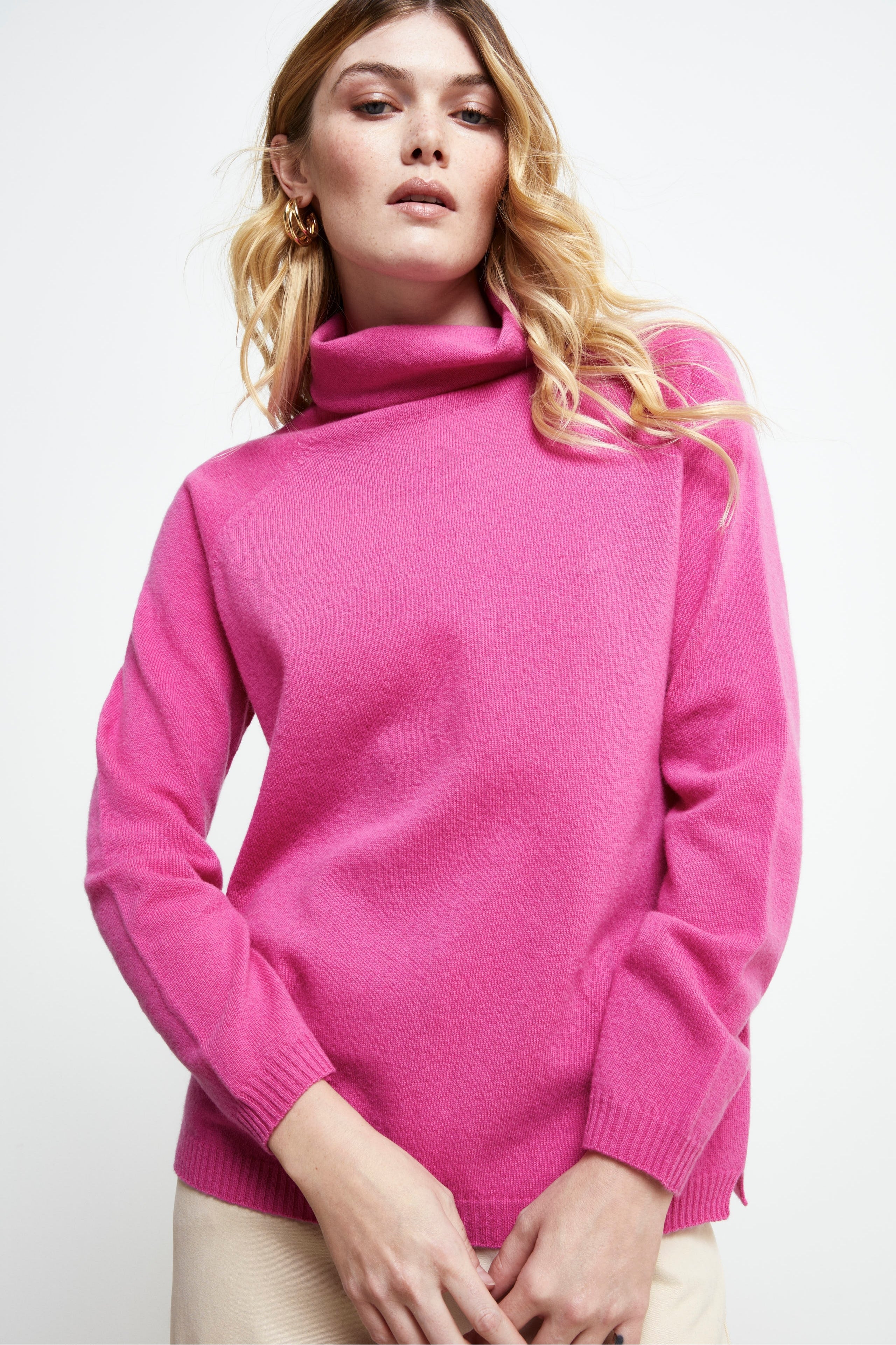 Pull Col Doux en Cachemire et Laine - AZALEA