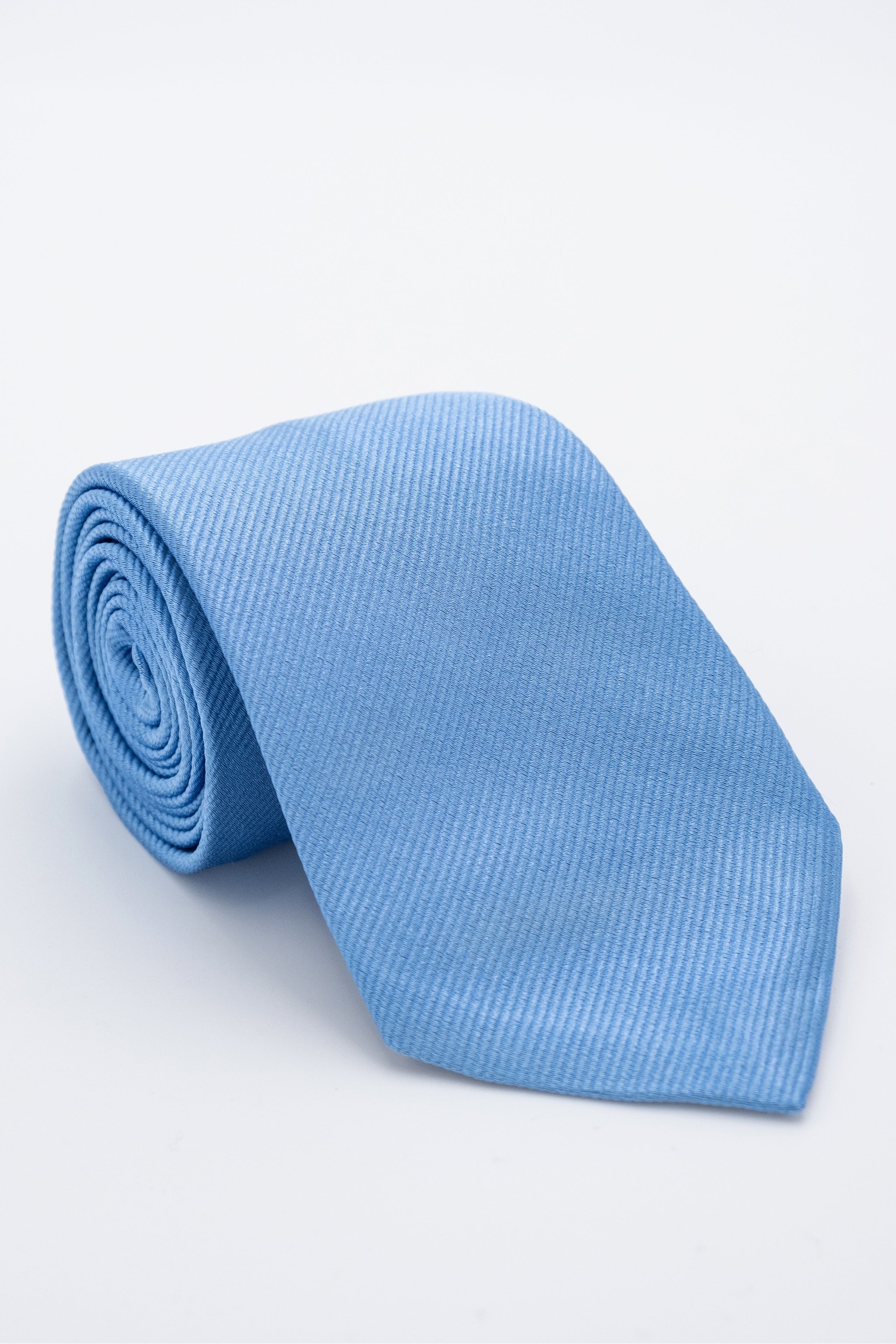 Elegant Silk Tie - Light Blue