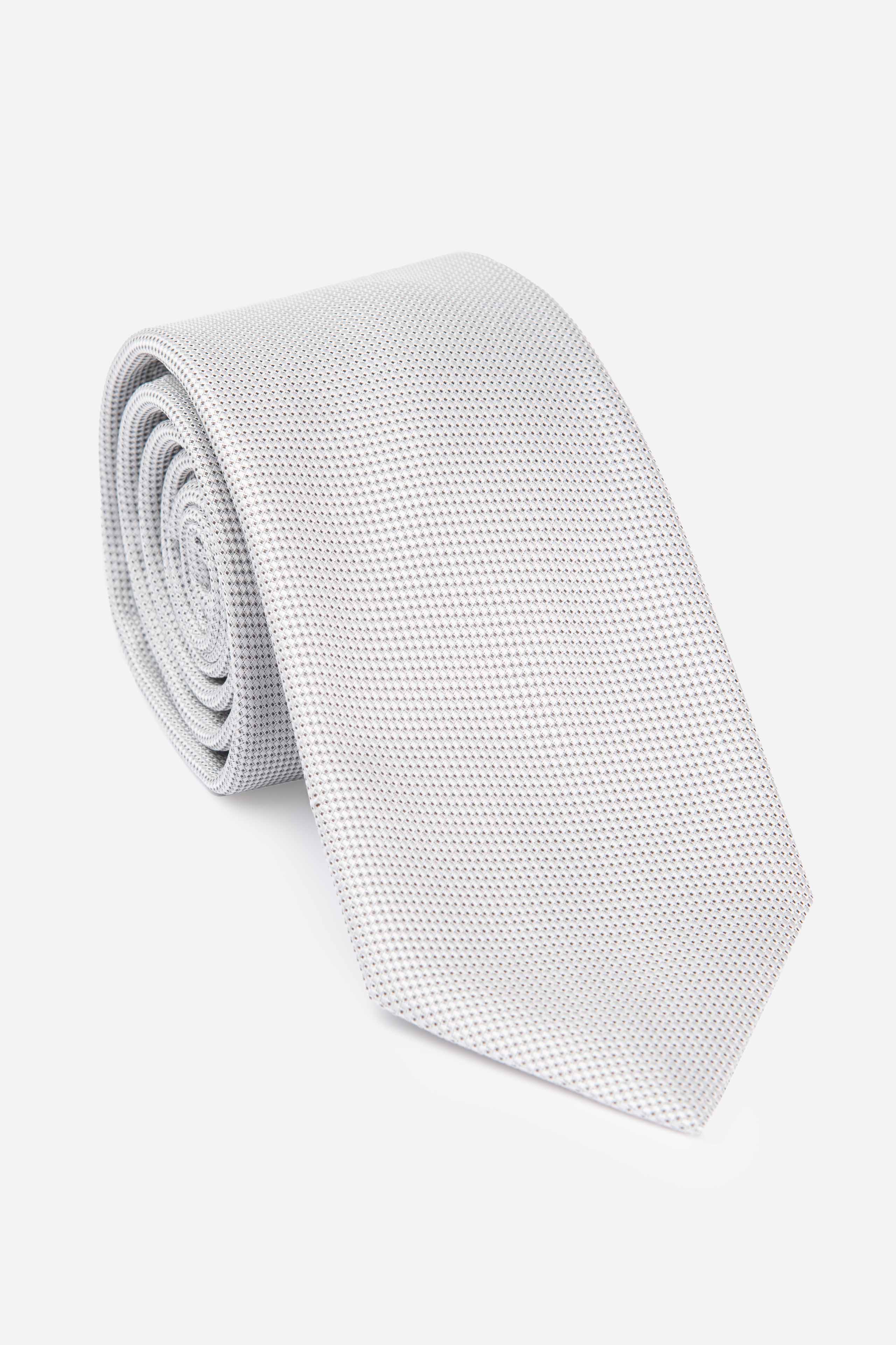 Pearl satin tie - PEARL