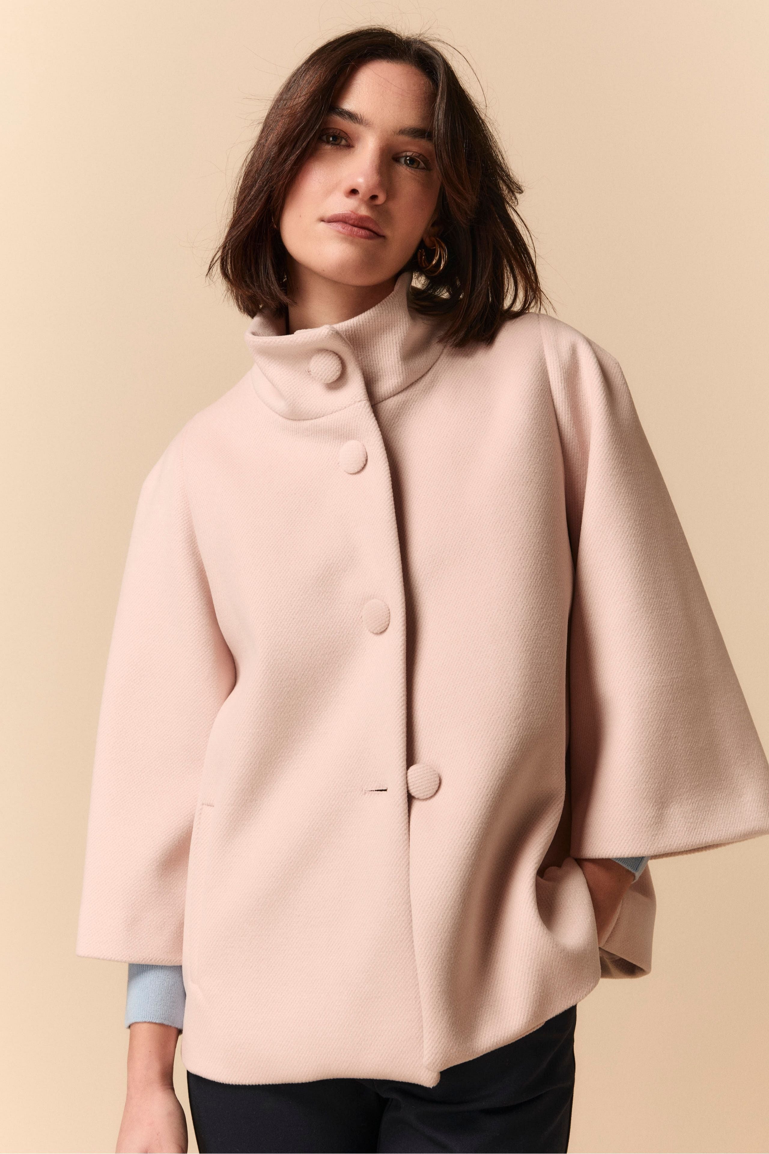 Short Oversized Coat - ROSA