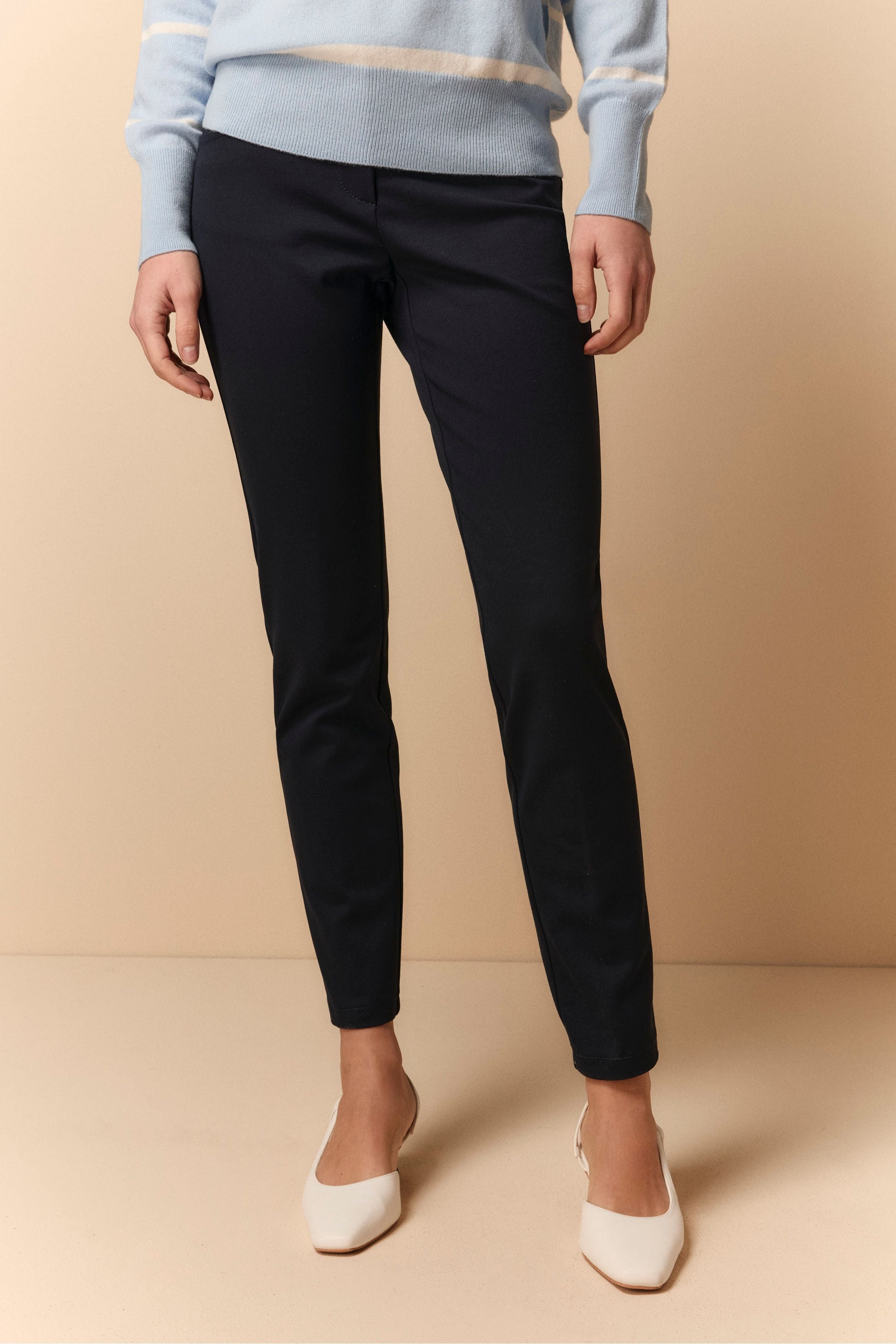 Five pocket trousers - BLUE