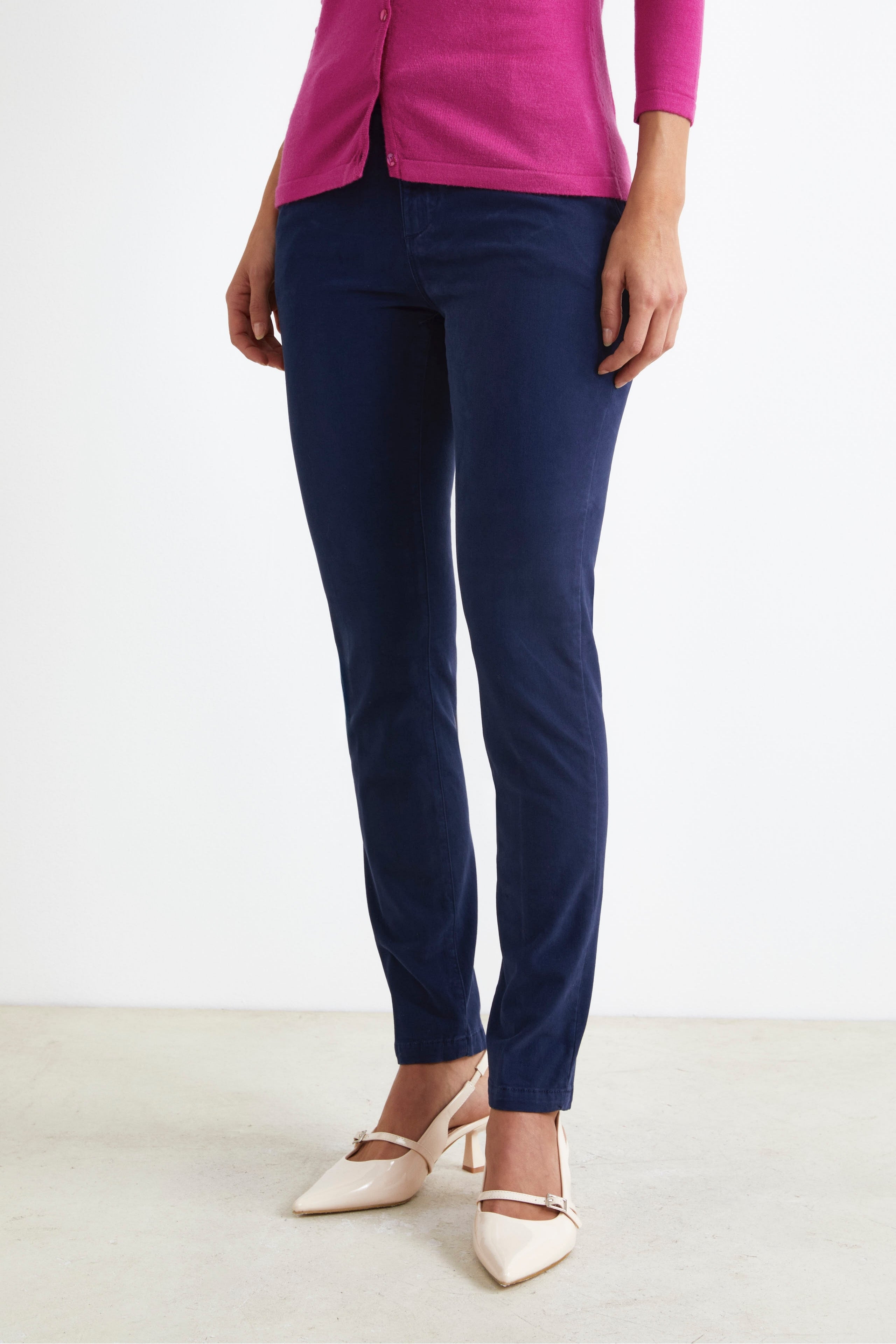 Pantalon à cinq poches - Bleu moyen