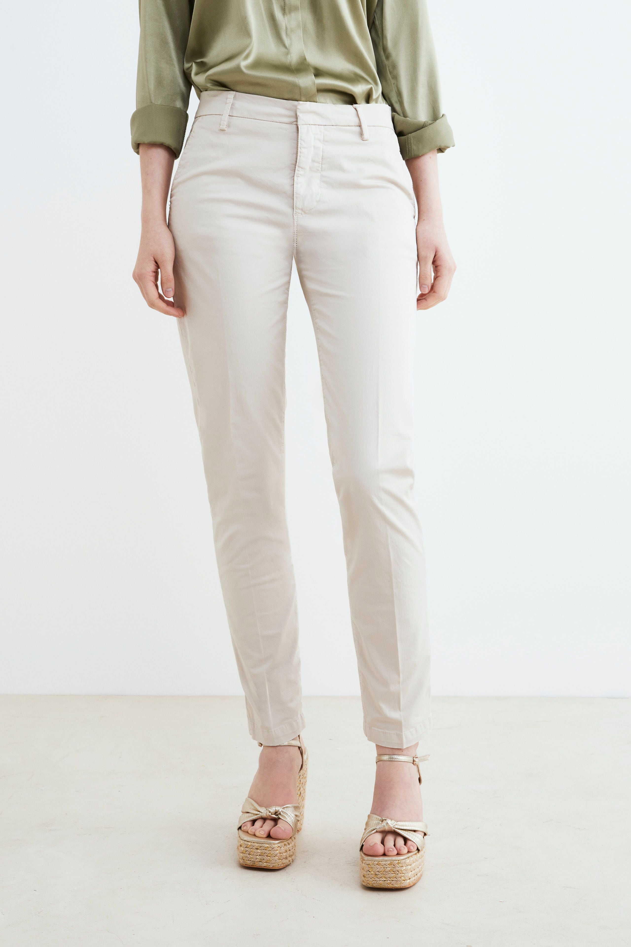 Pantalon chino - BEIGE