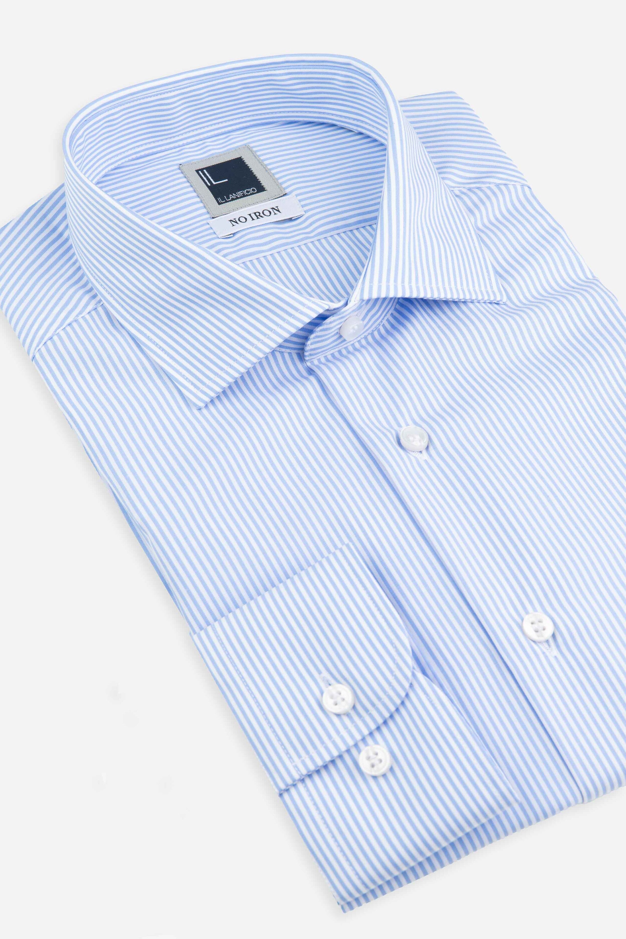 Light blue striped shirt - Light blue stripe