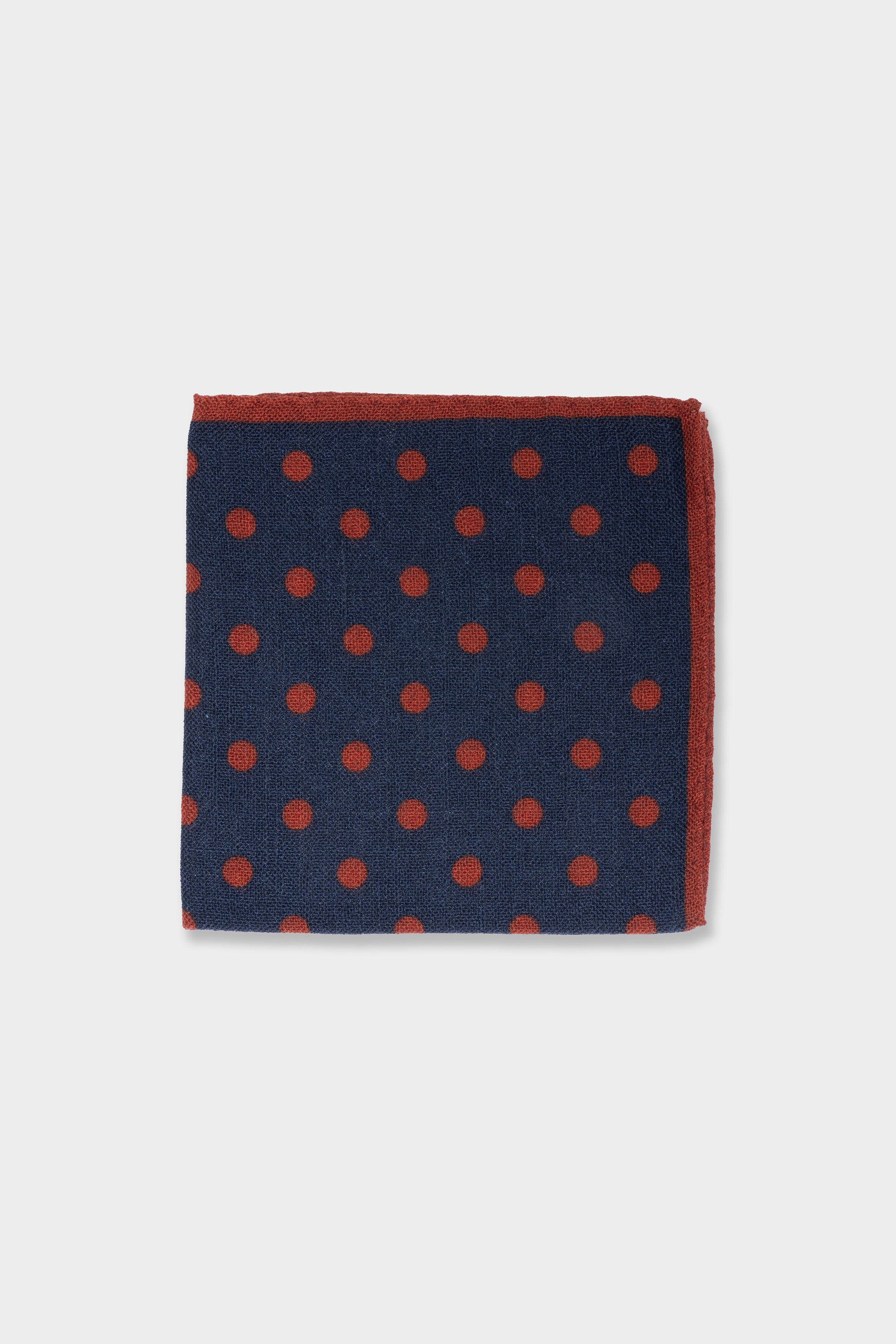 Pochette à pois - Pois gris