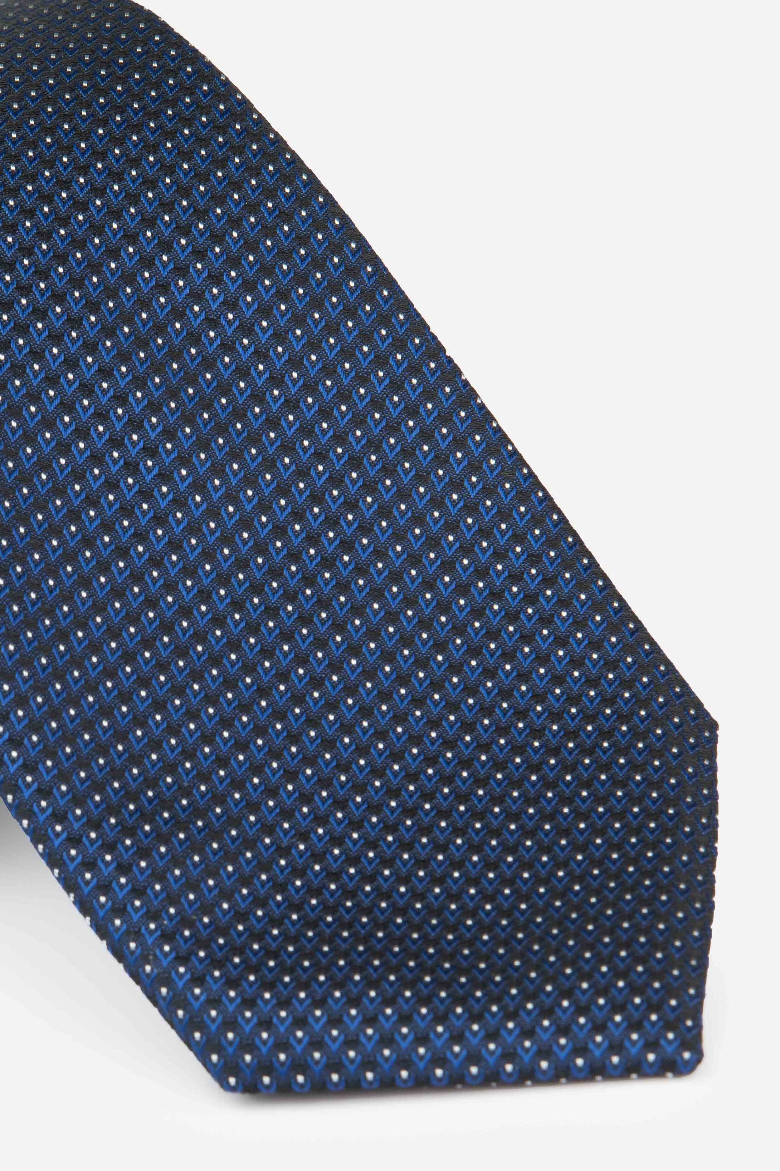 Dot tie - Blue pois