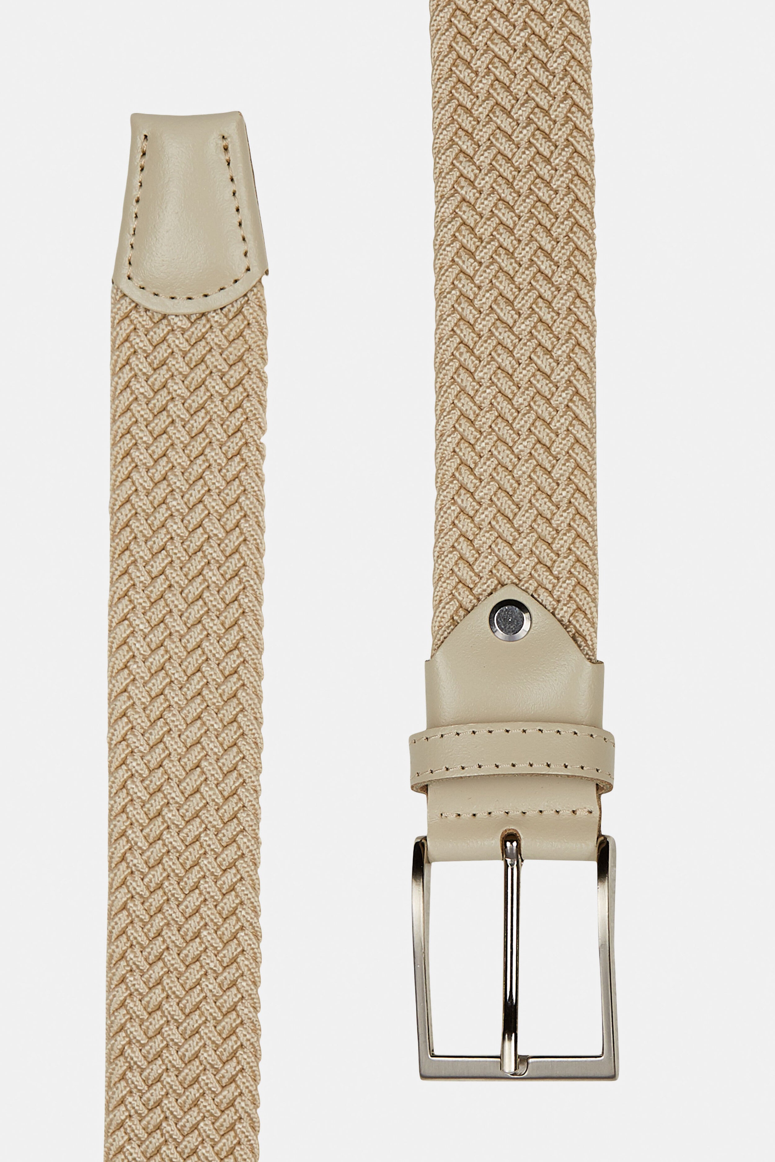 Braided elastic waistband - Light brown