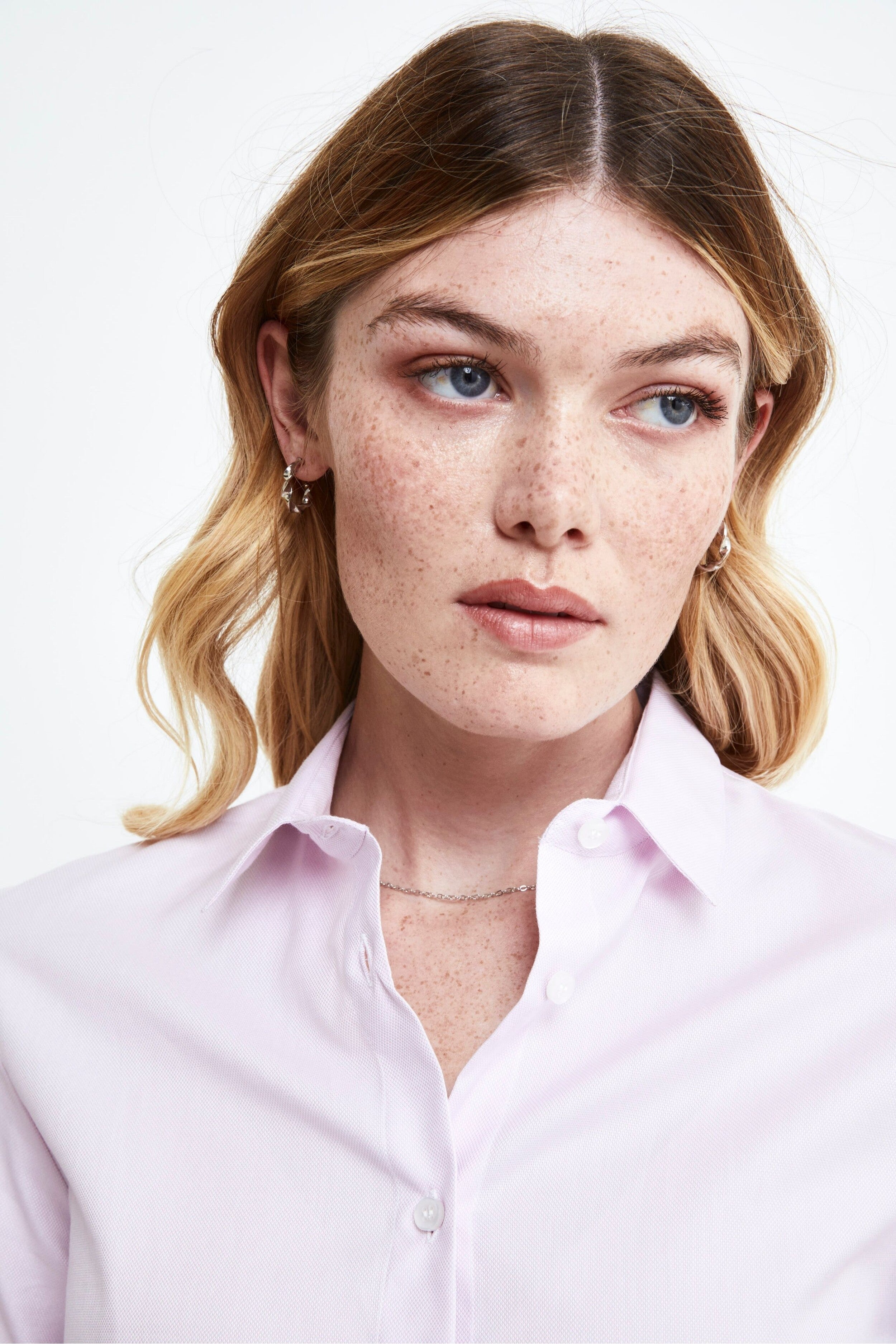 Oxford Cotton Shirt - ROSA