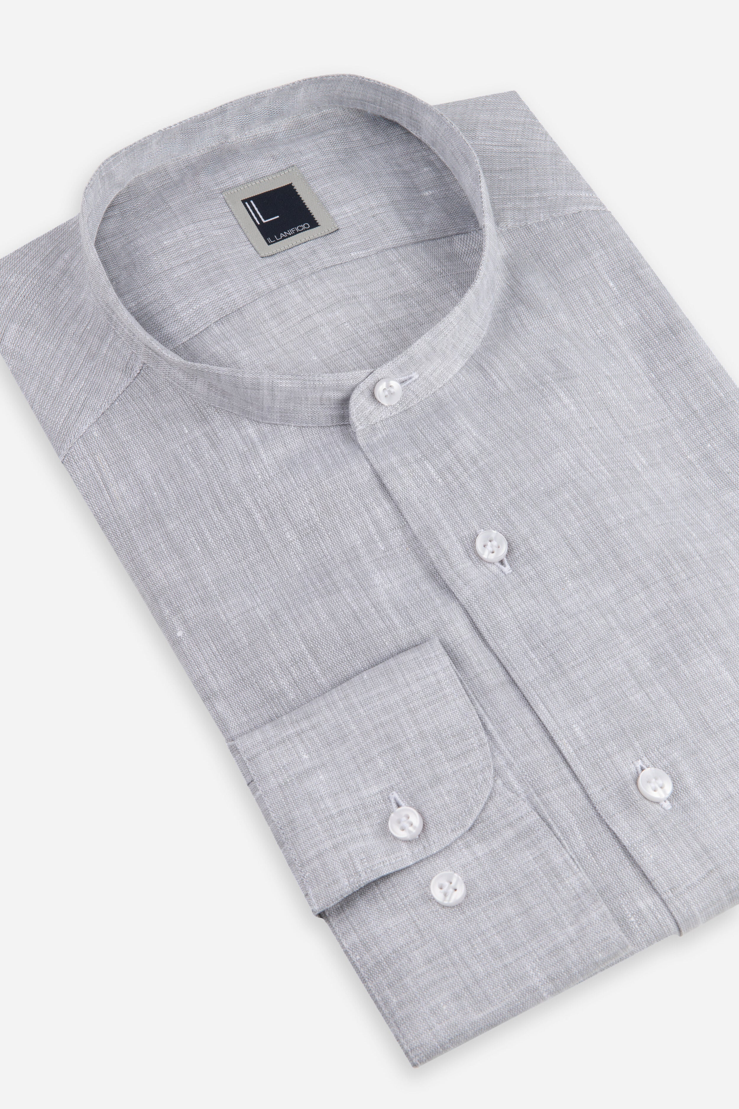 Korean linen shirt - GREY