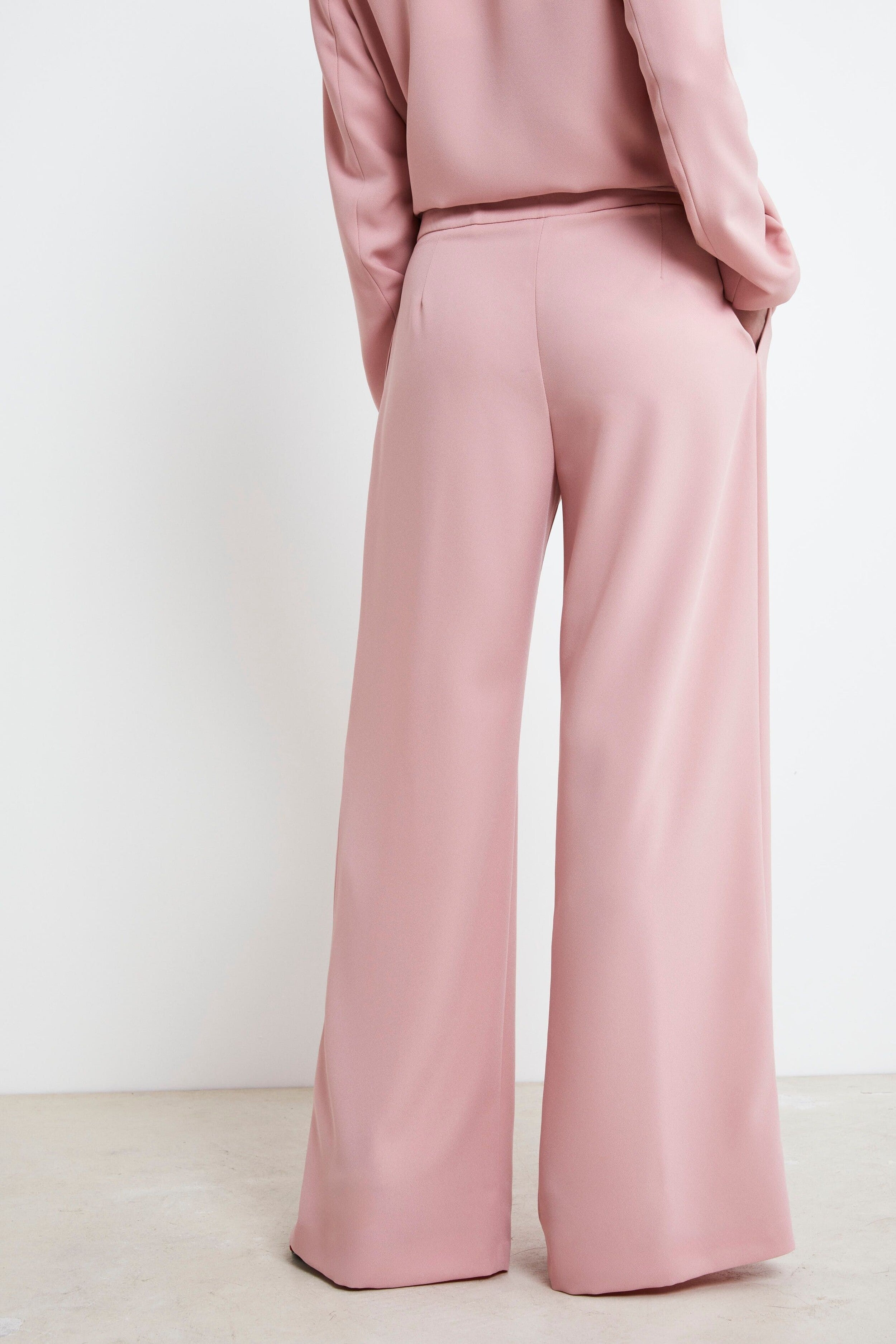 Elegante weite Hose - PINKE