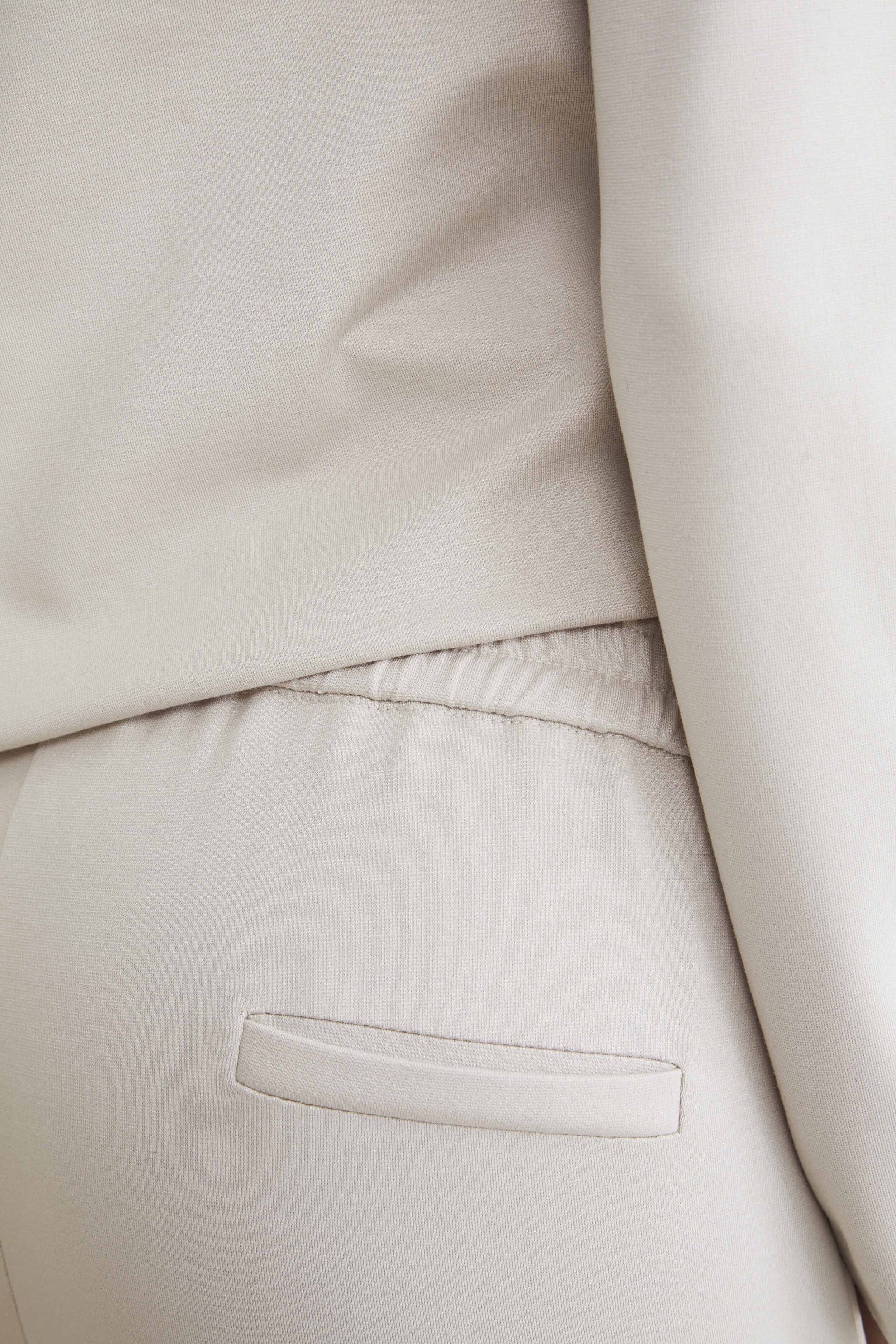 Pantalon en jersey stretch - Blanc craie