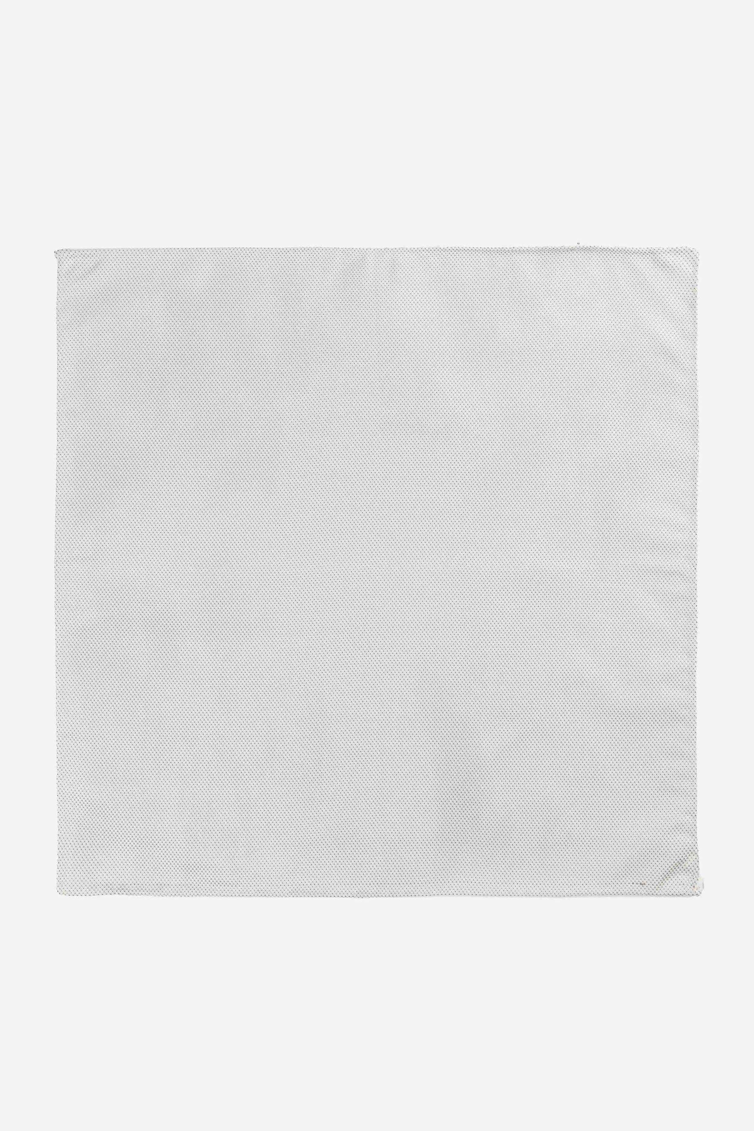 Pearl silk pocket-square - PEARL