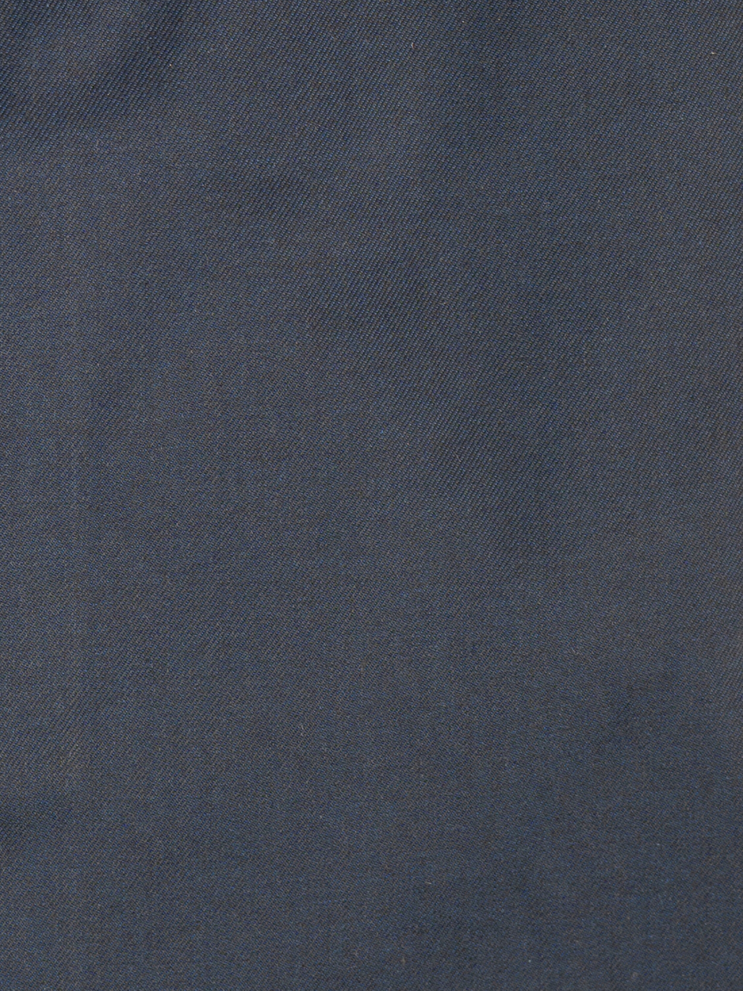 Chemise en sergé à col classique - BLEU