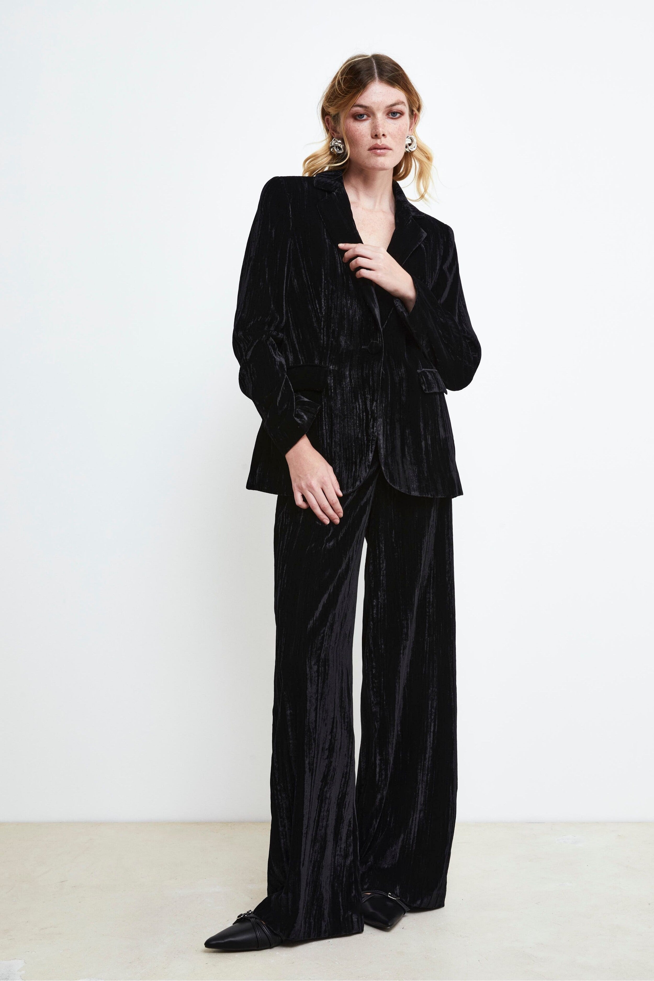 Pantalon Large Oversize - NOIR