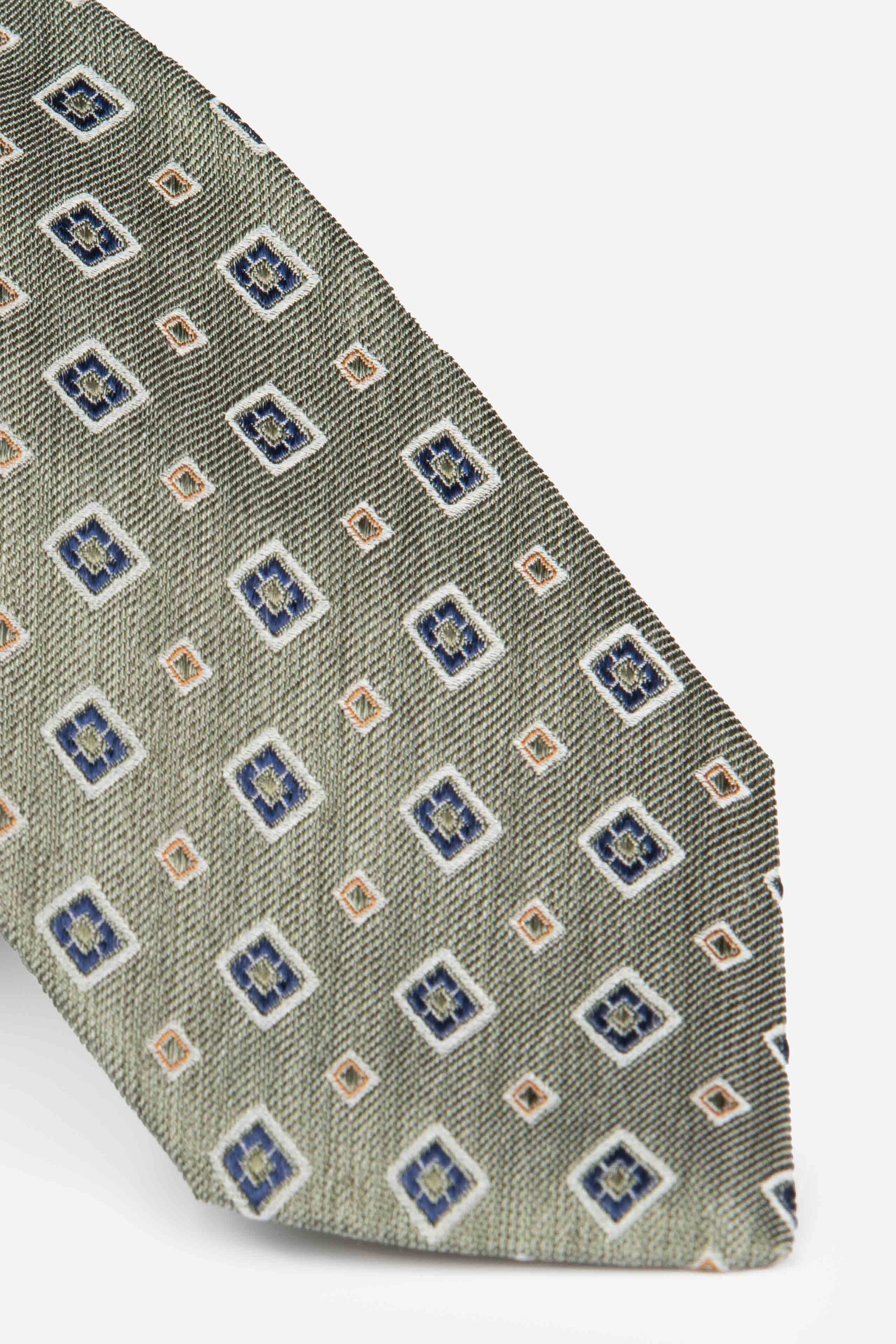 Ceremonial plaid tie - MILITARY PATTERN