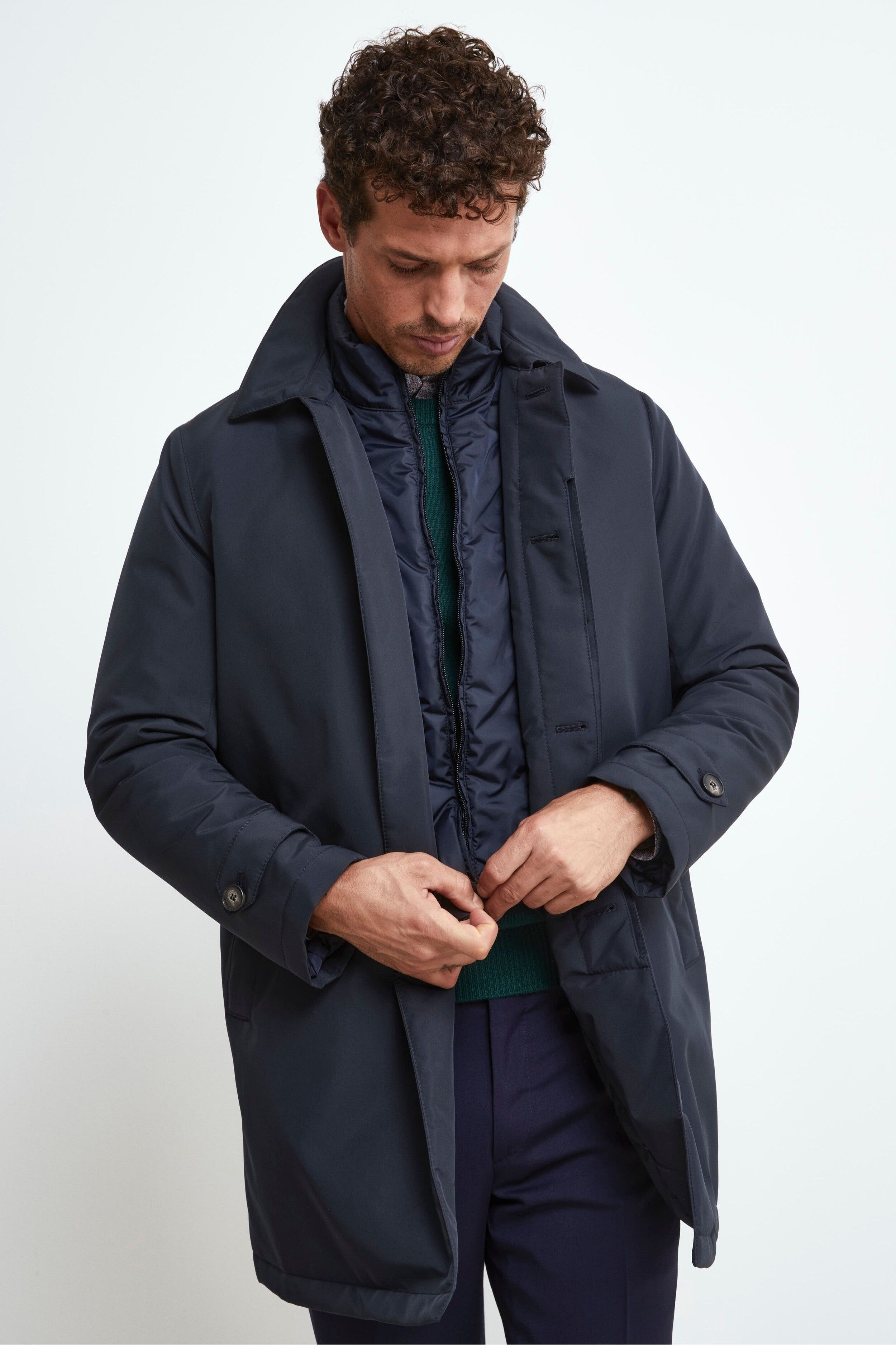 Raincoat with vest - BLUE