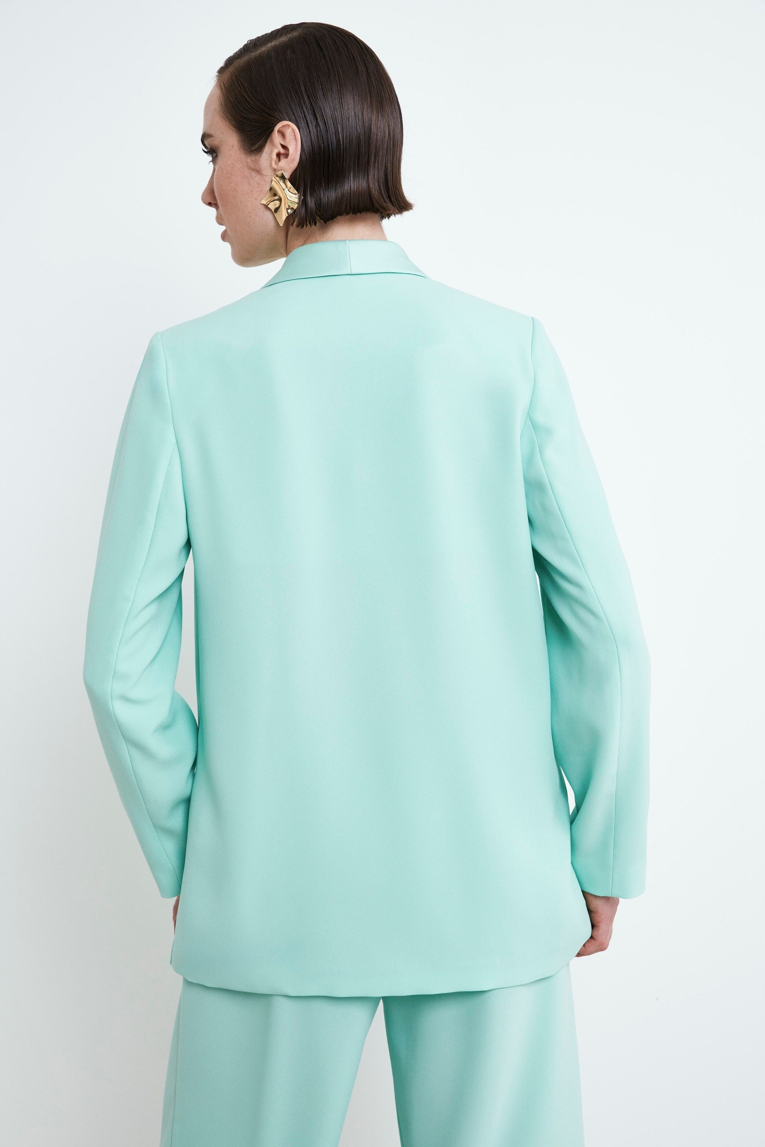 Blazer Over Elegant - Mintgrün