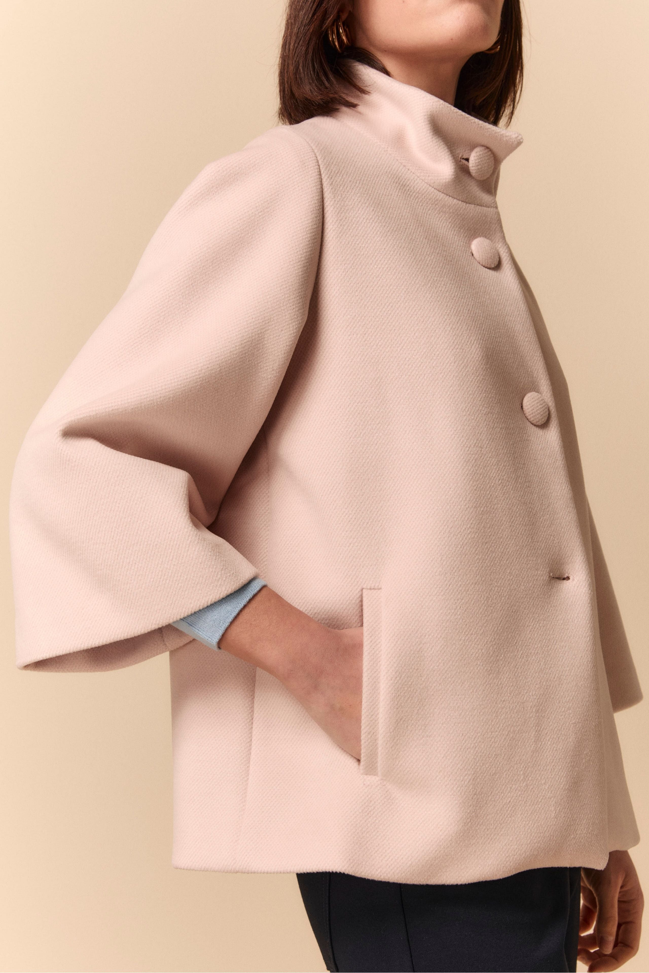 Short Oversized Coat - ROSA