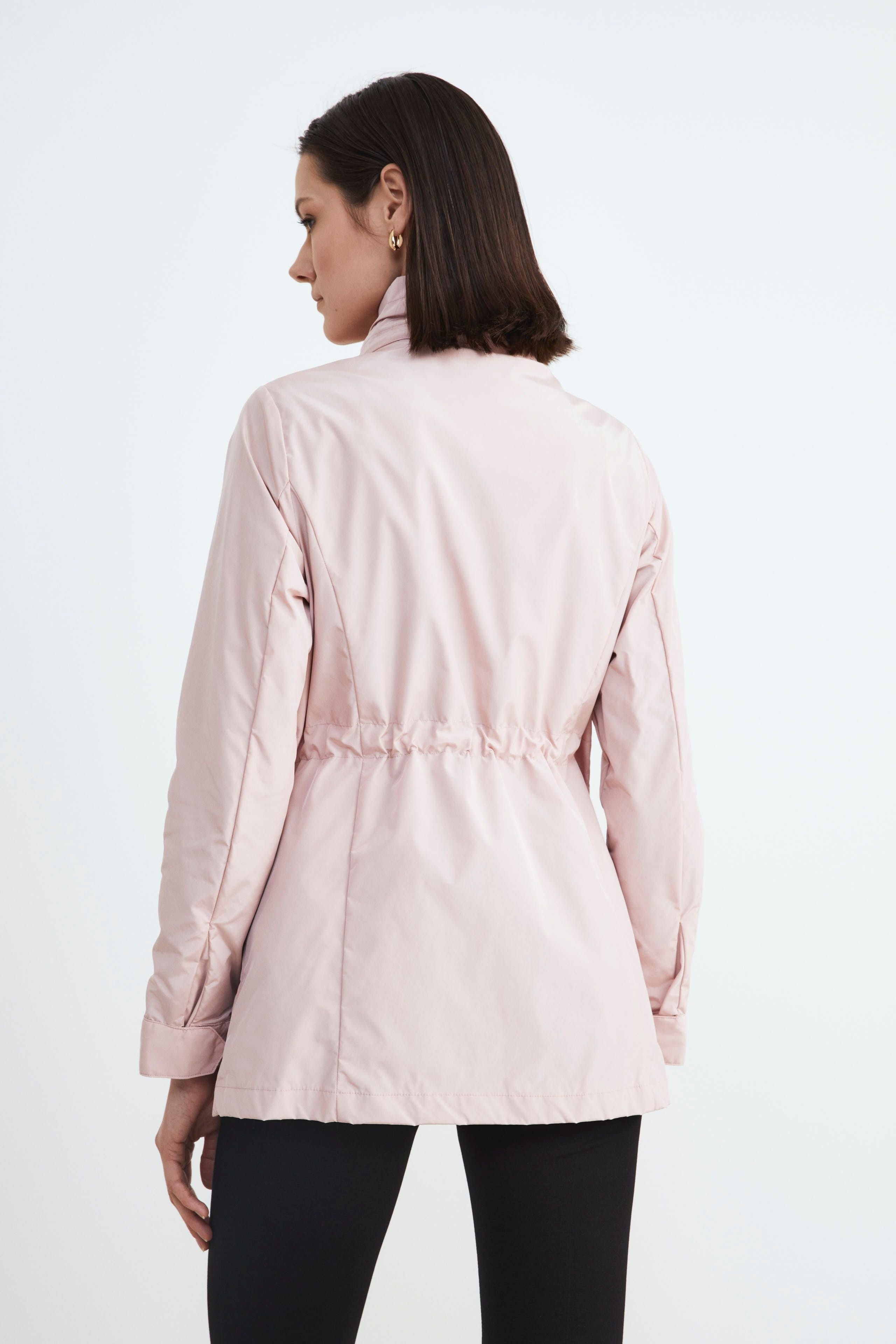 Manteau trench court pour femmes - ROSE