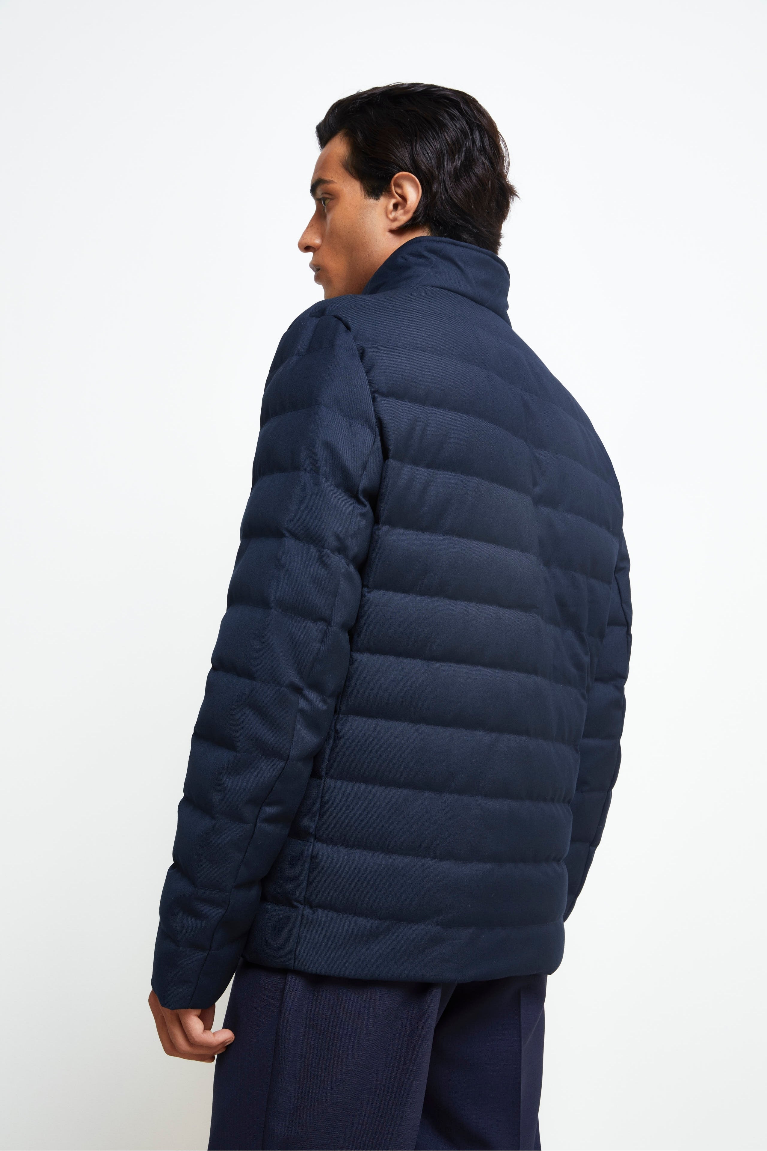 Padded Jacket with Vest - BLUE