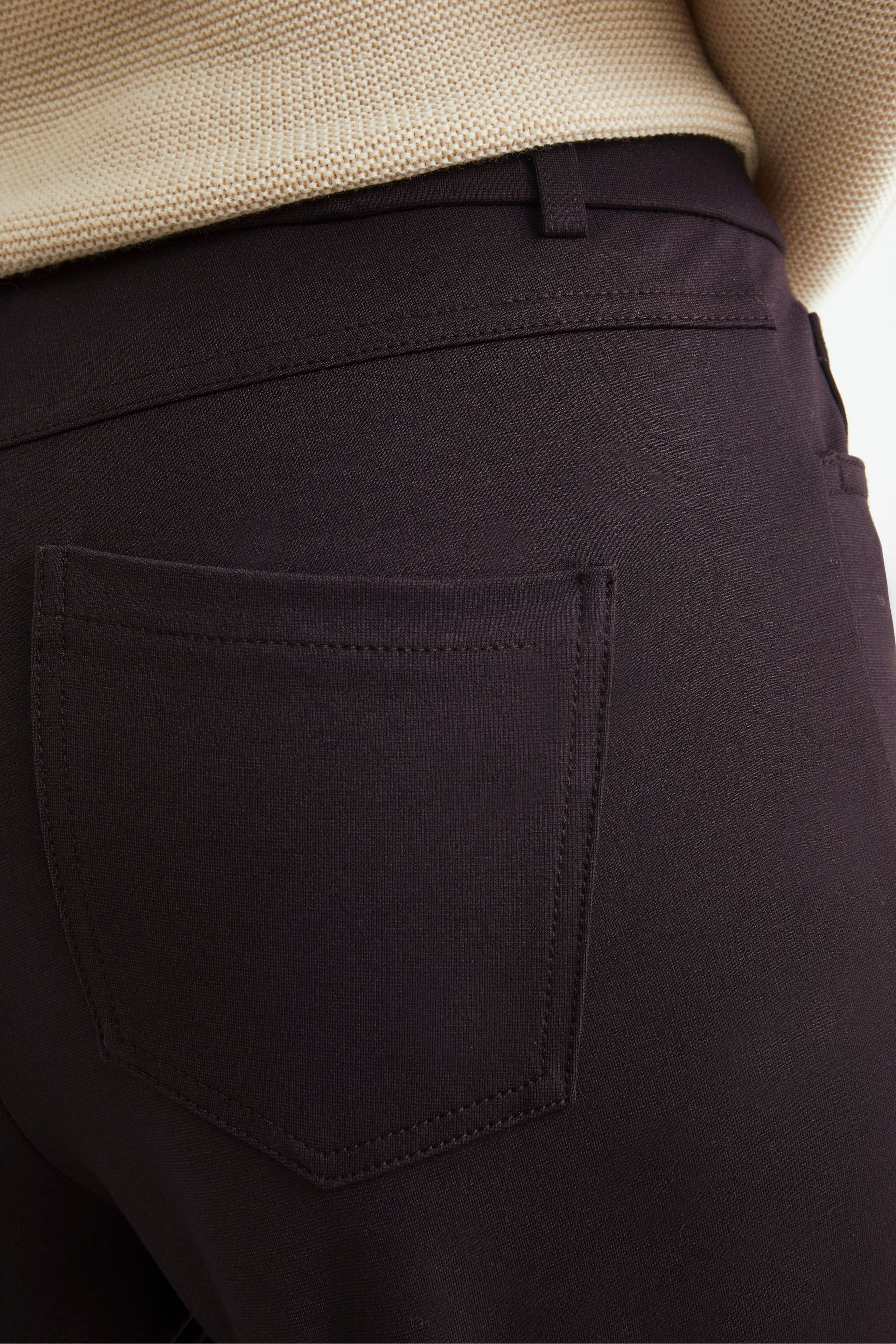 Five pocket trousers - Burgundy