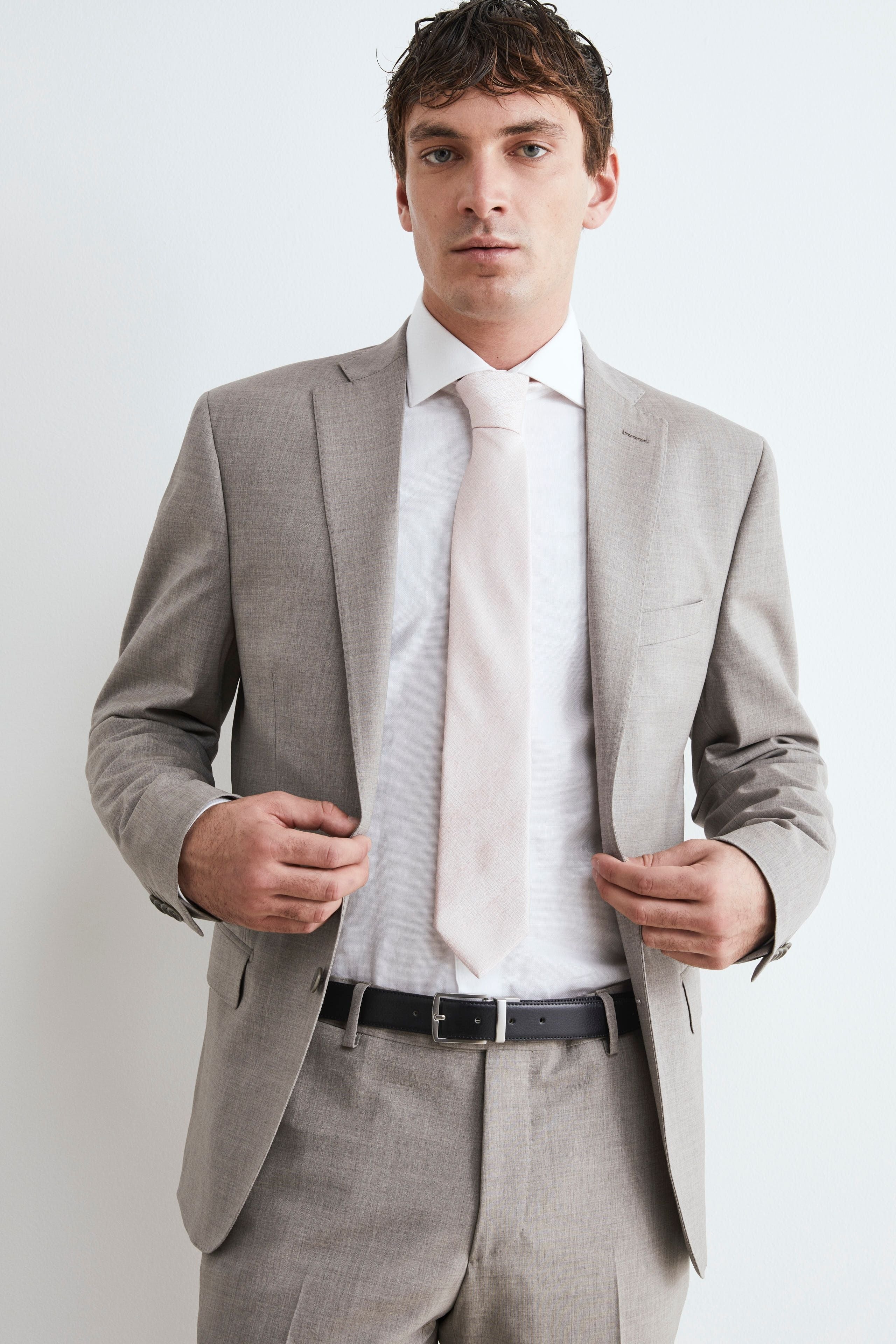 Stylish grey Suit - Light grey