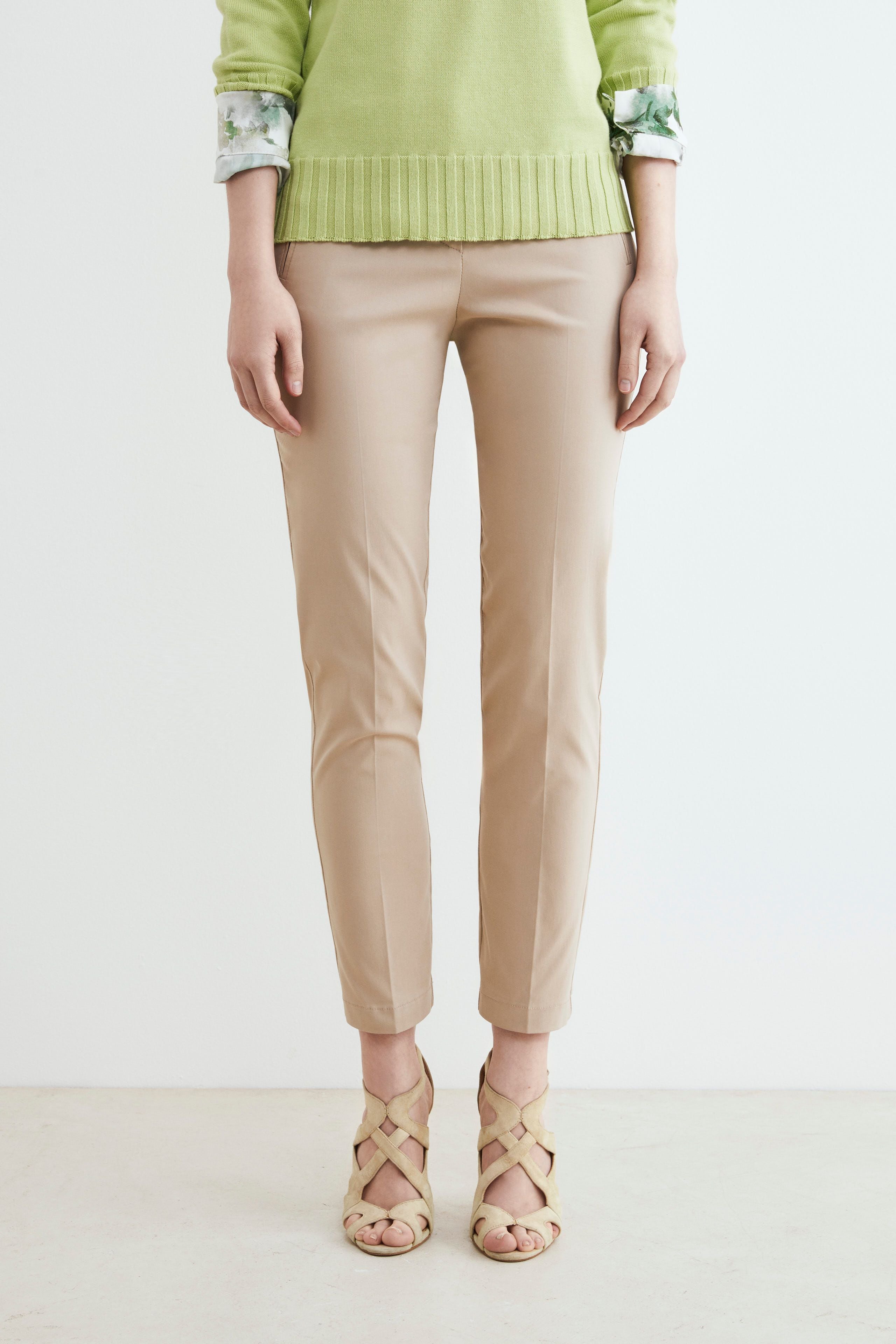 Pantalon extensible - BEIGE