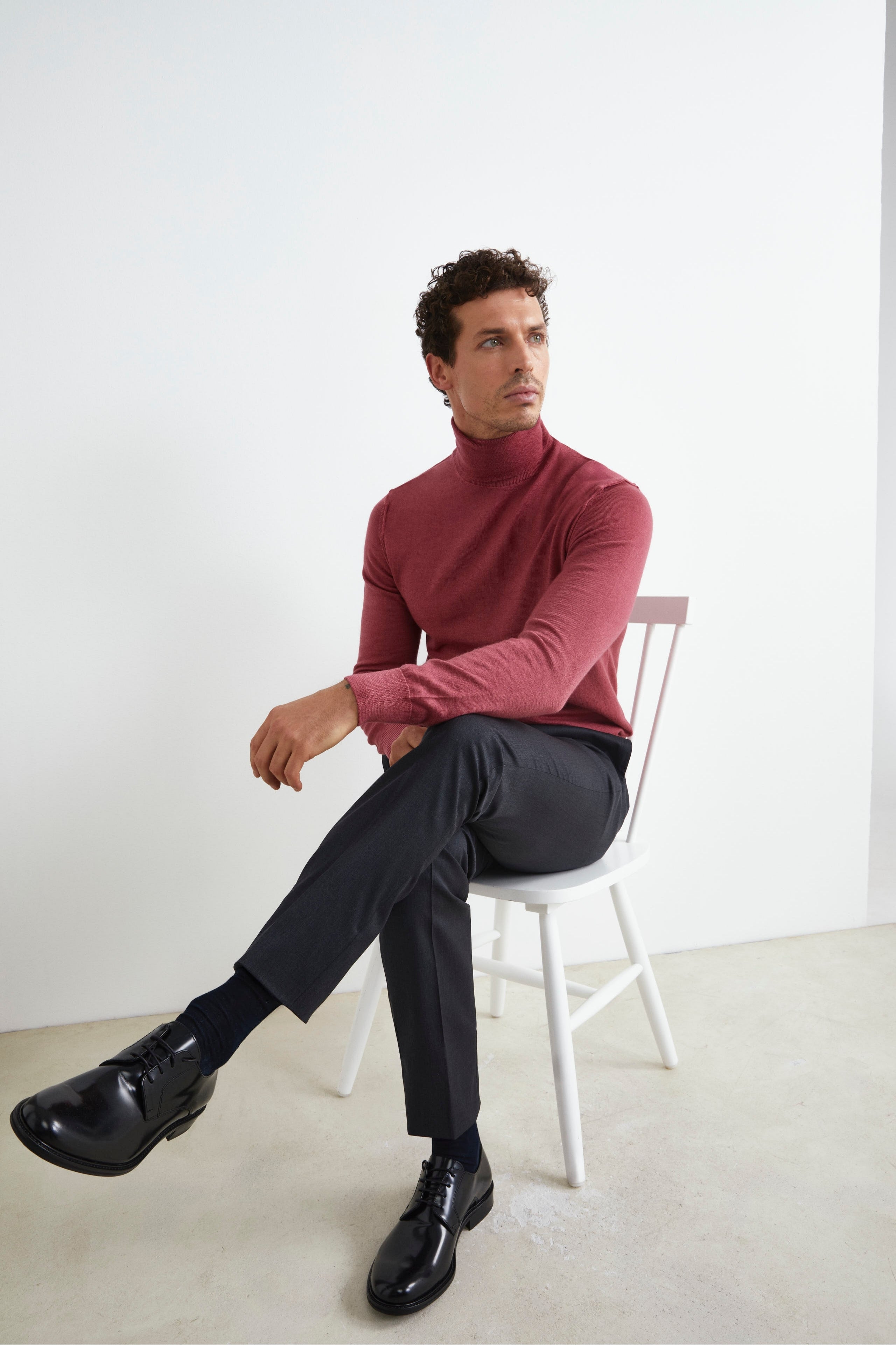 Dolcevita Uomo in Lana Merino - VINACCIA