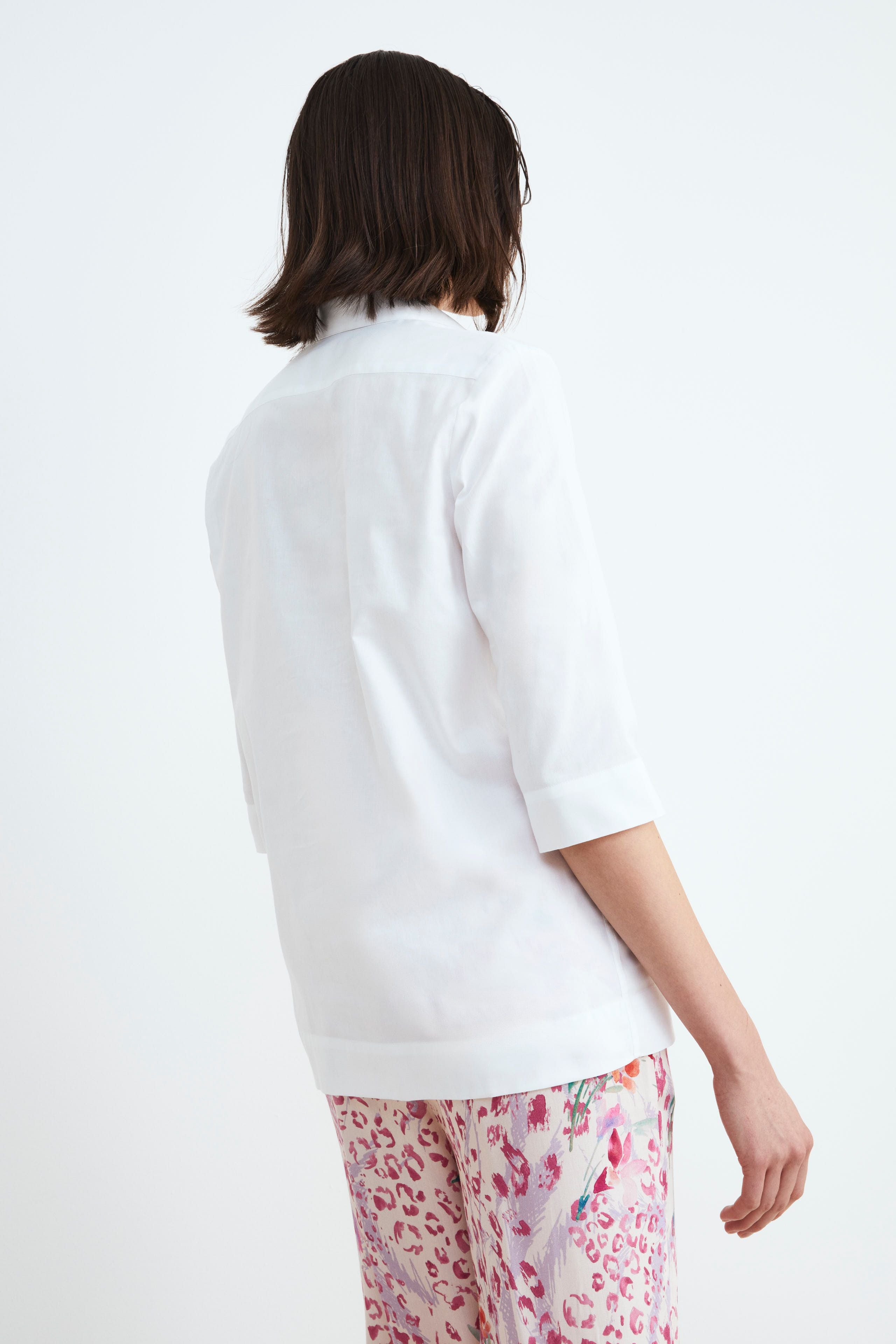 Chemise blanche pour femmes - BLANC