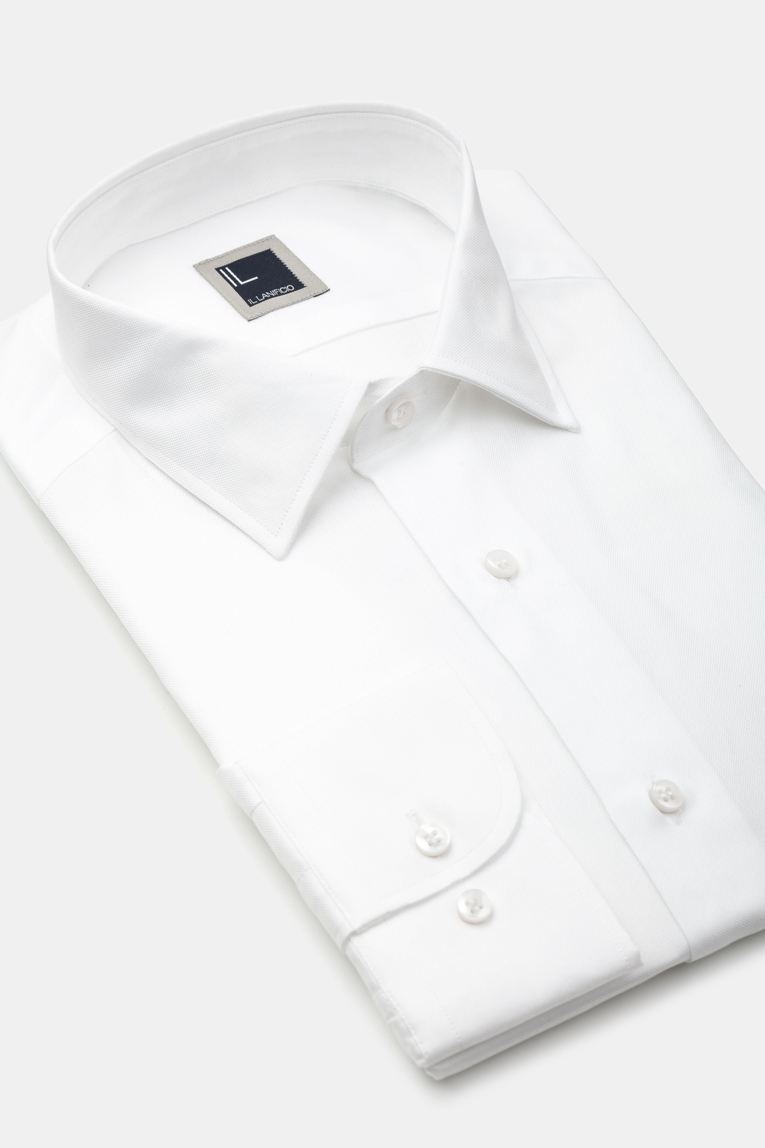 Oxford slim shirt - WHITE