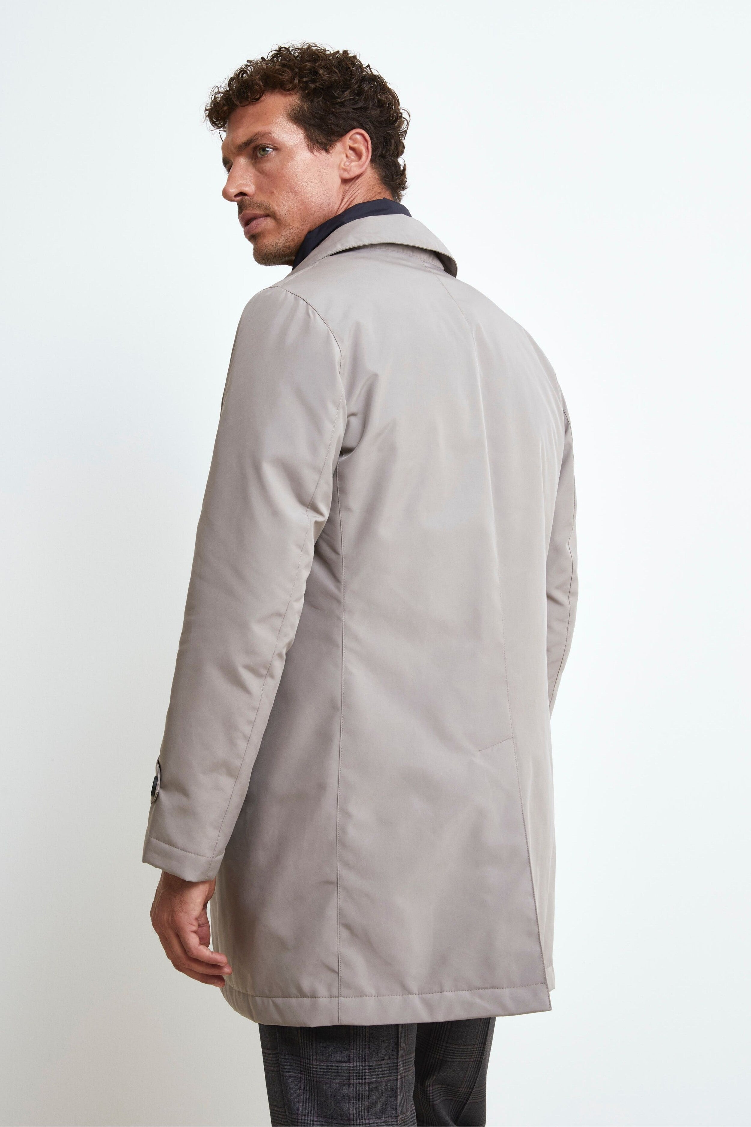 Raincoat with vest - gray