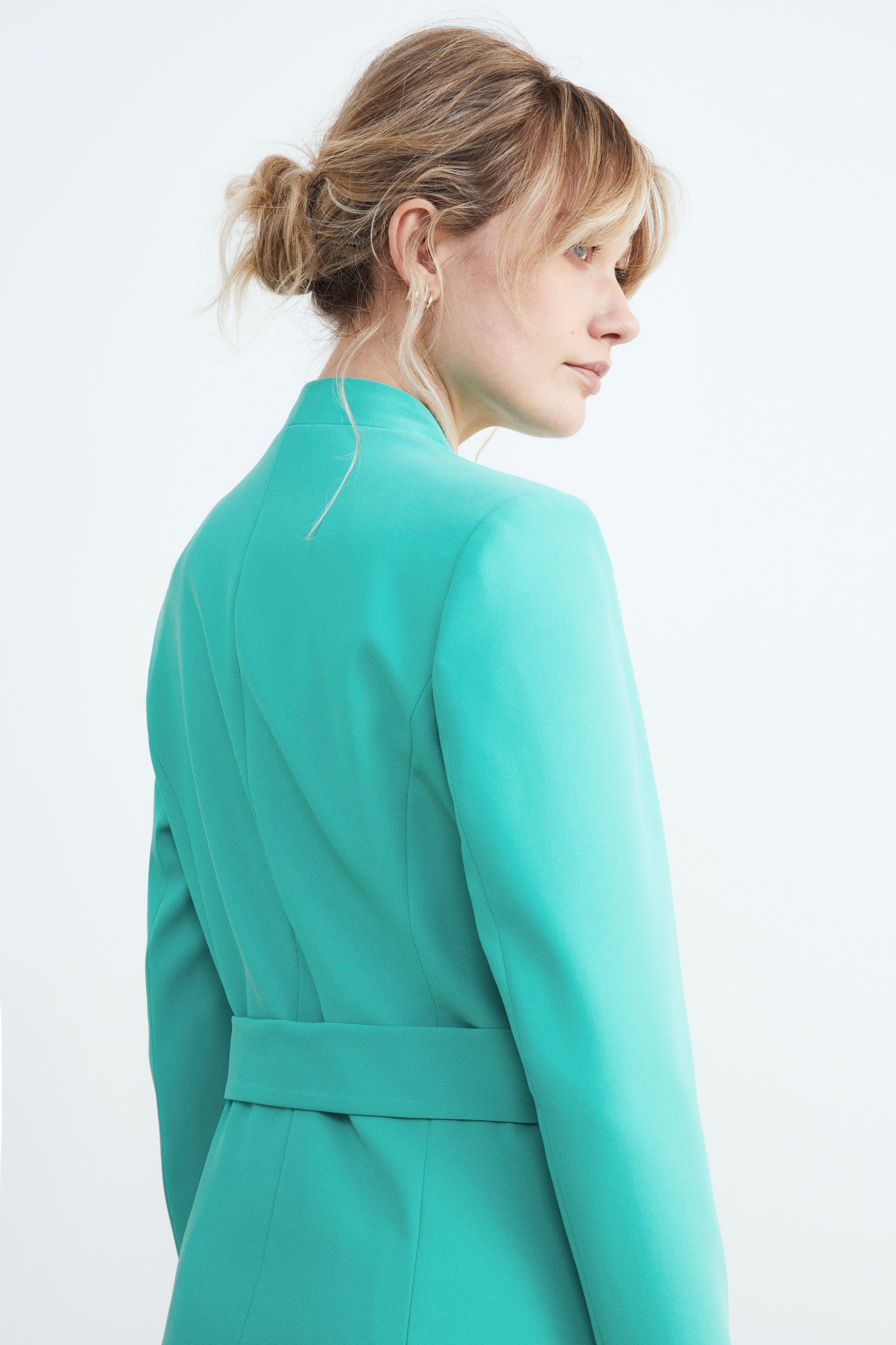 Elegante Jacke - VERT ÉMERAUDE