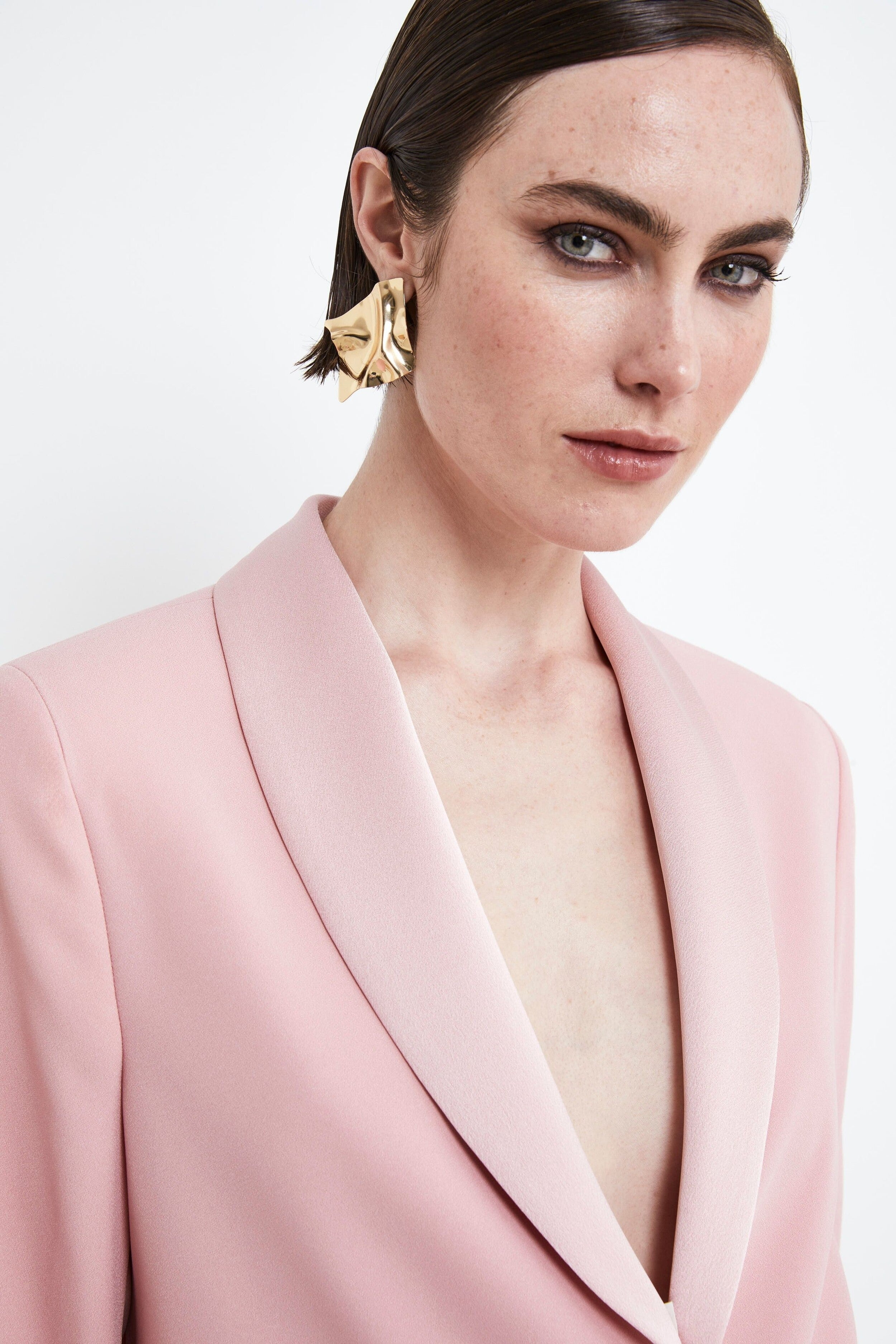 Elegant Over Blazer - PINK