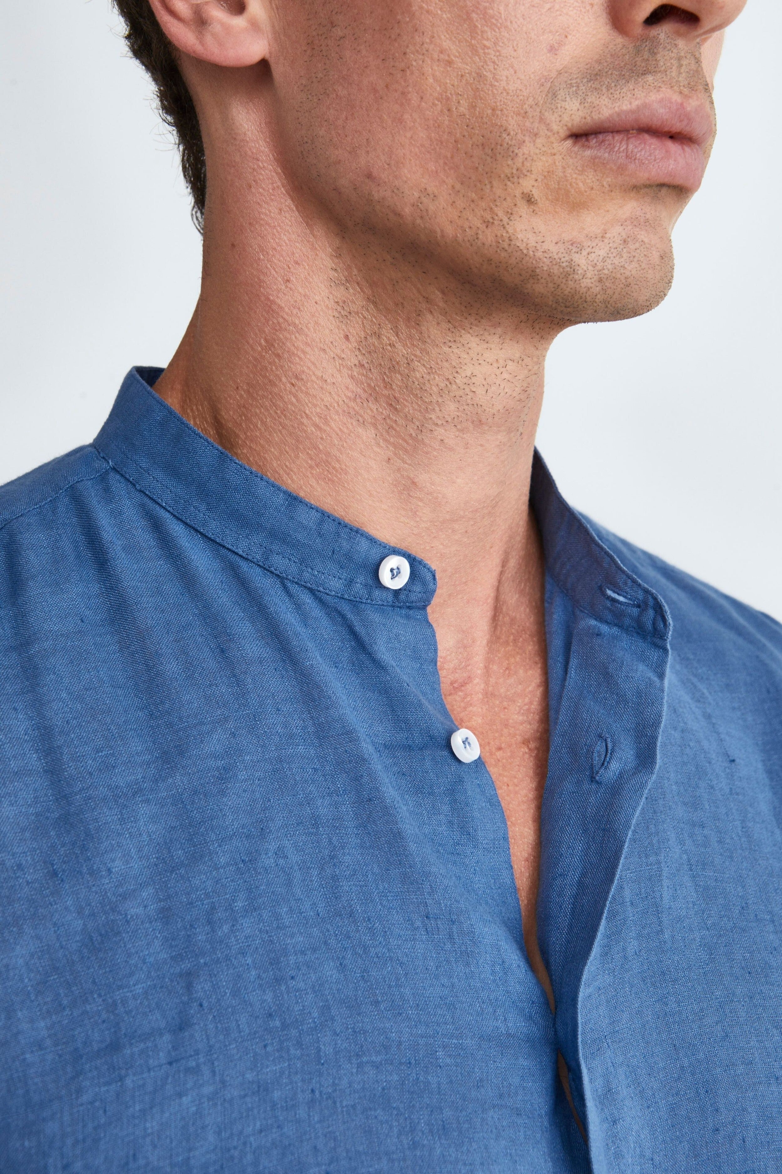 Chemise en lin sur mesure - DENIM