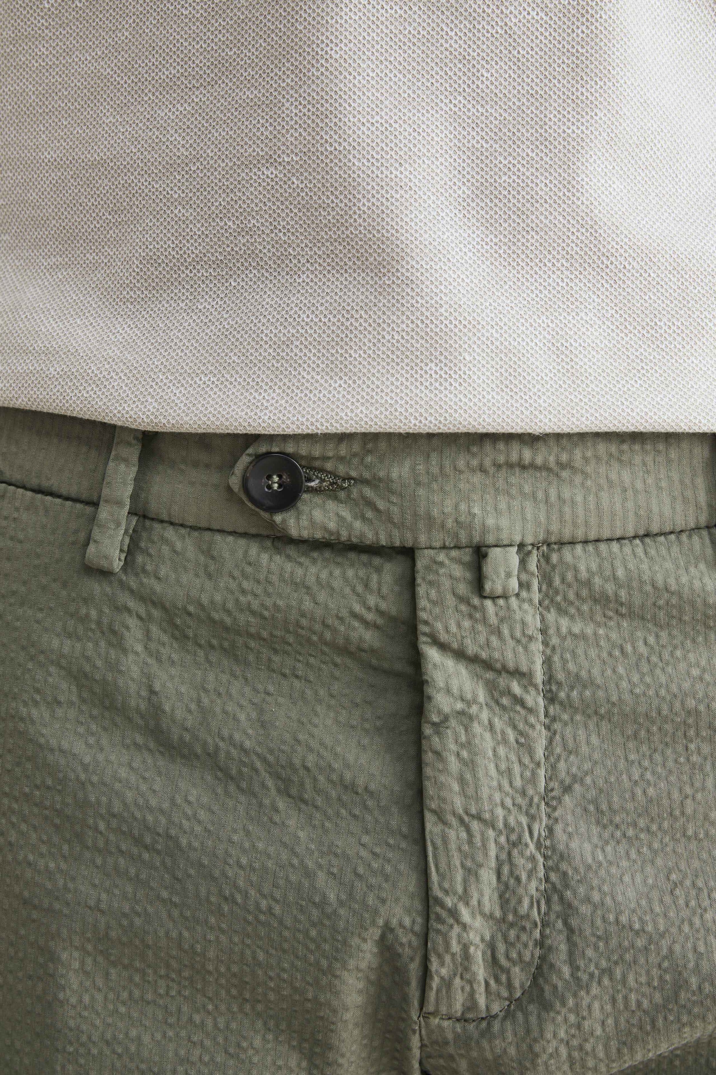 Pantalon chino pour hommes - Vert sauge