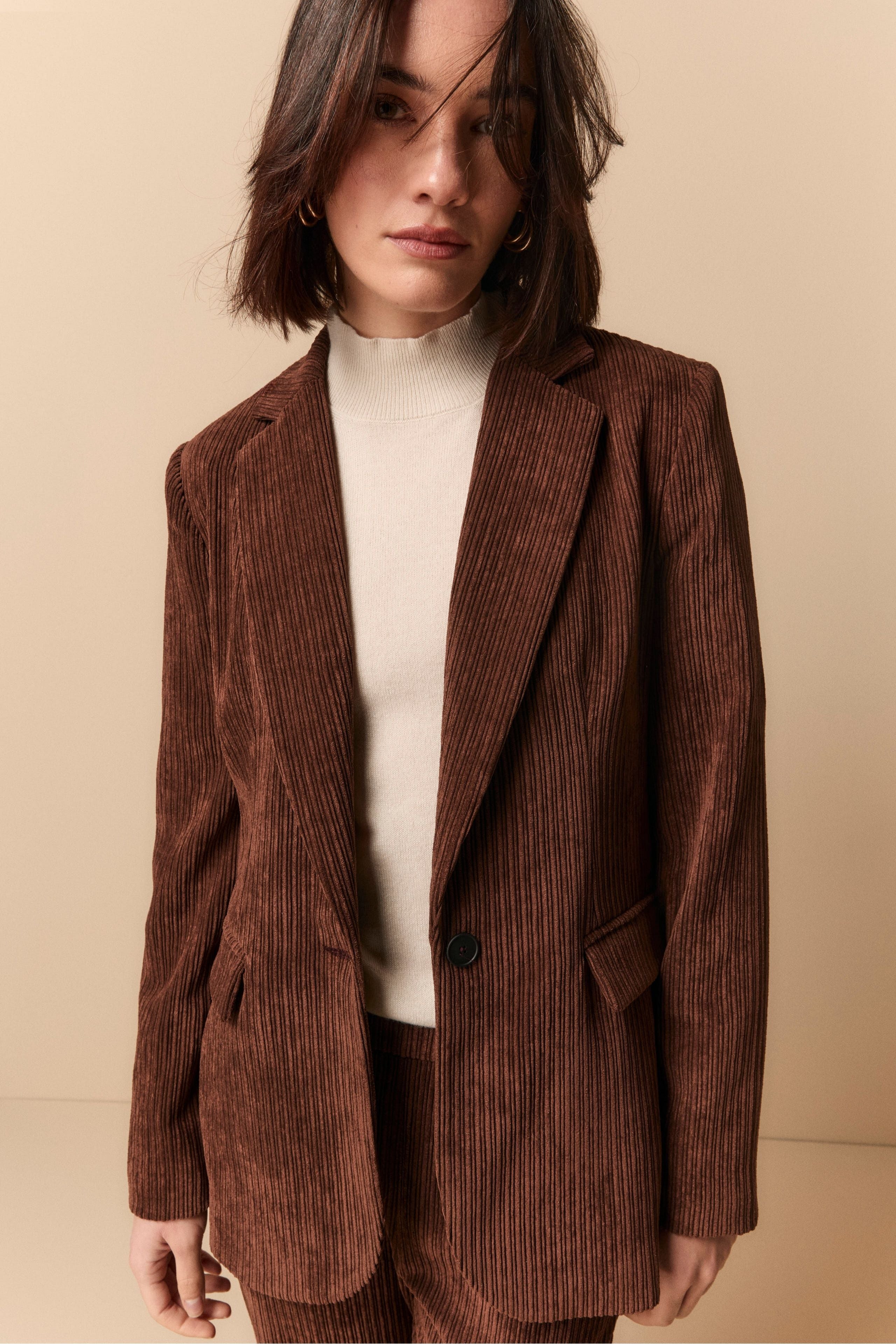 Corduroy Jacket - Cinnamon