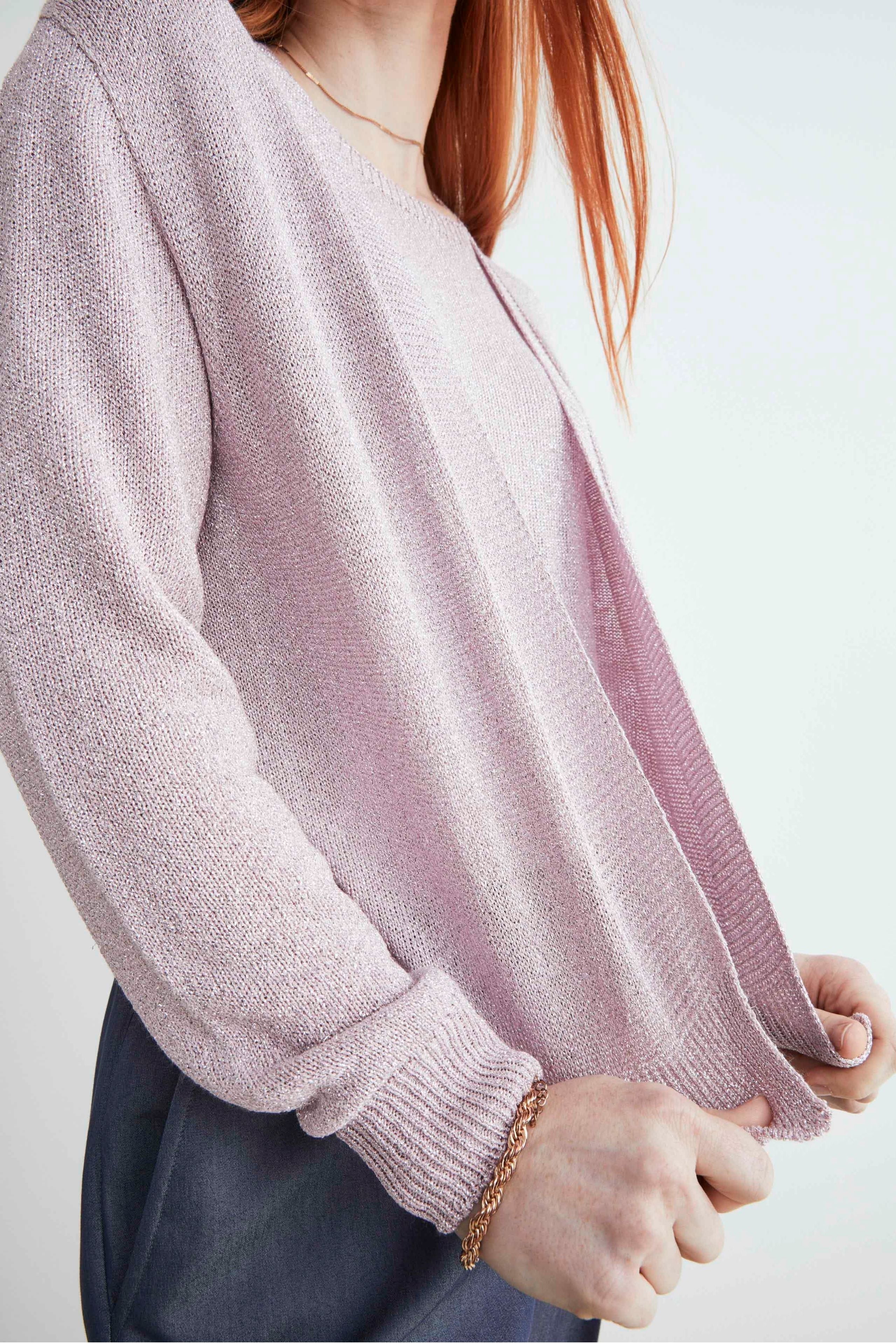 Cardigan court pour femmes - ROSE