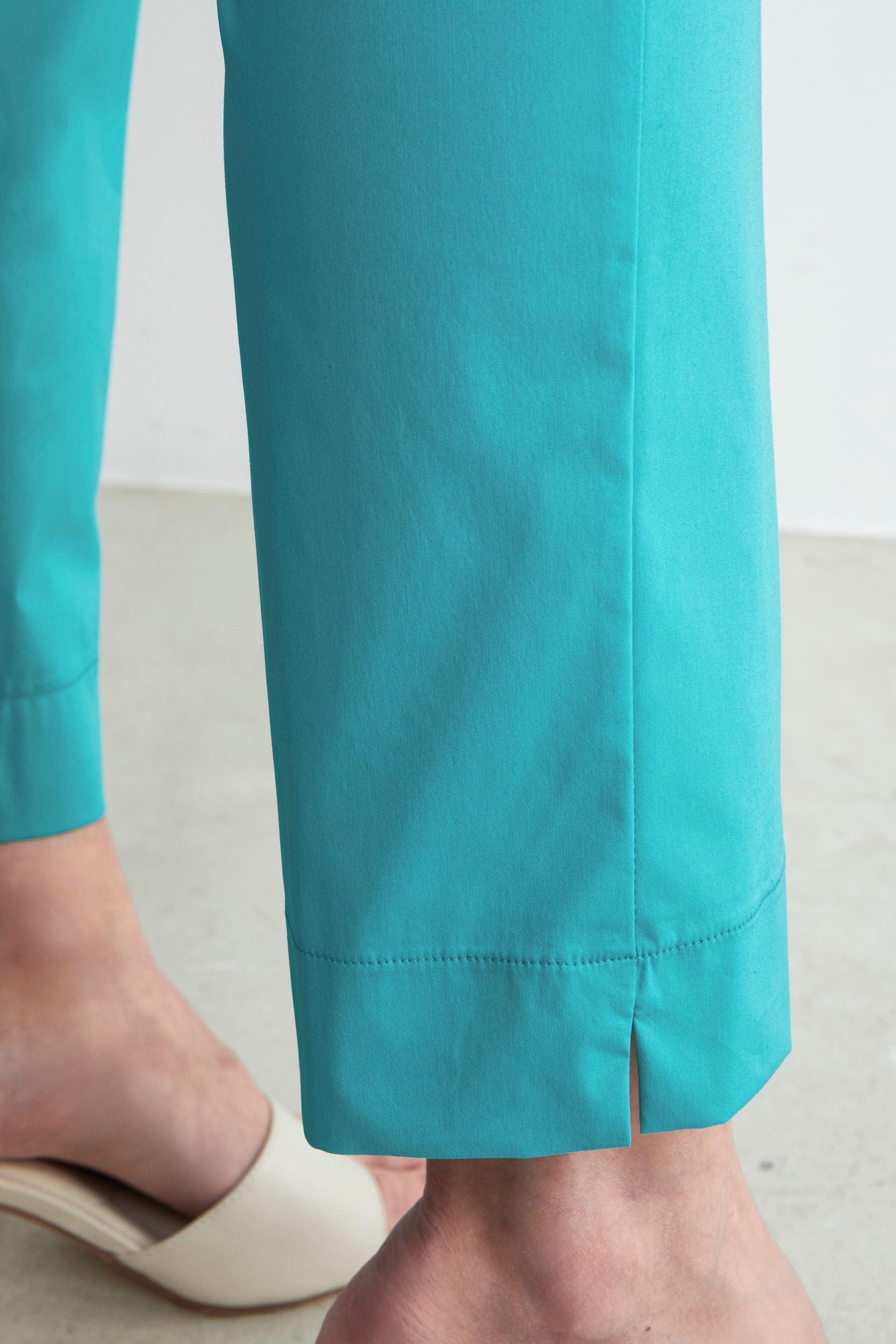 Pantalon Capri - Turquoise