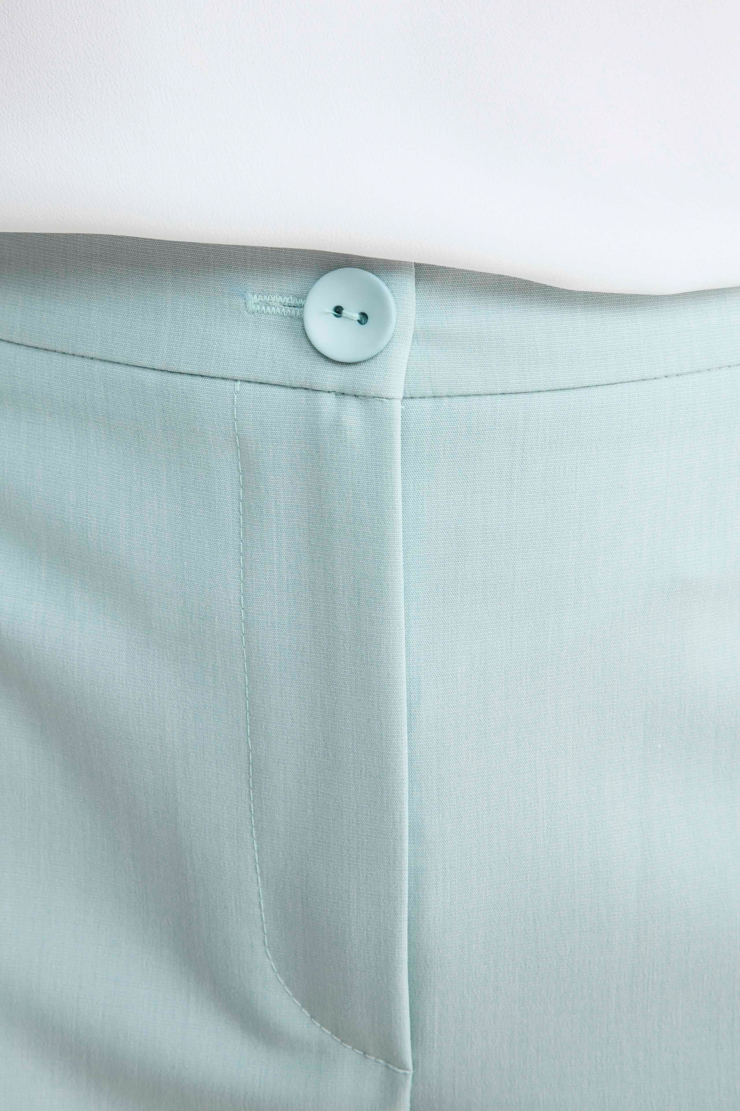 Elegante formelle Hose - Aqua grün